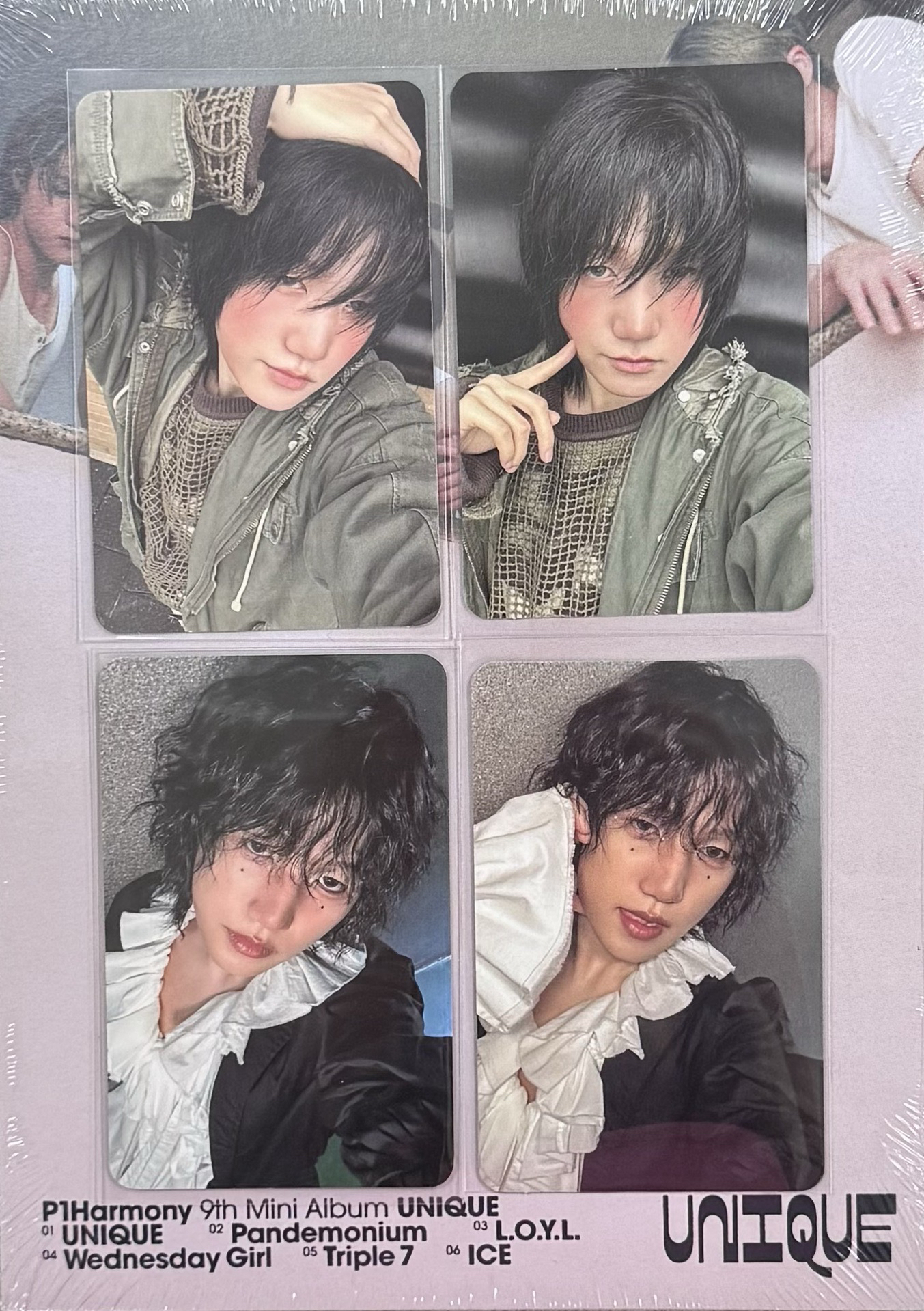 P1Harmony 迷九 UNIQUE 鐘燮 專卡