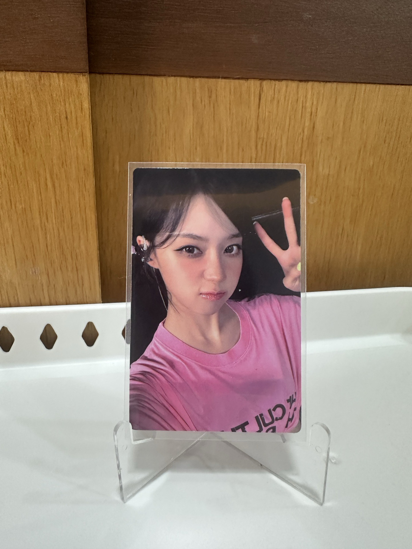 Rich Man QQ音樂 特典卡 痛樓冬（色調紅一點的批次）