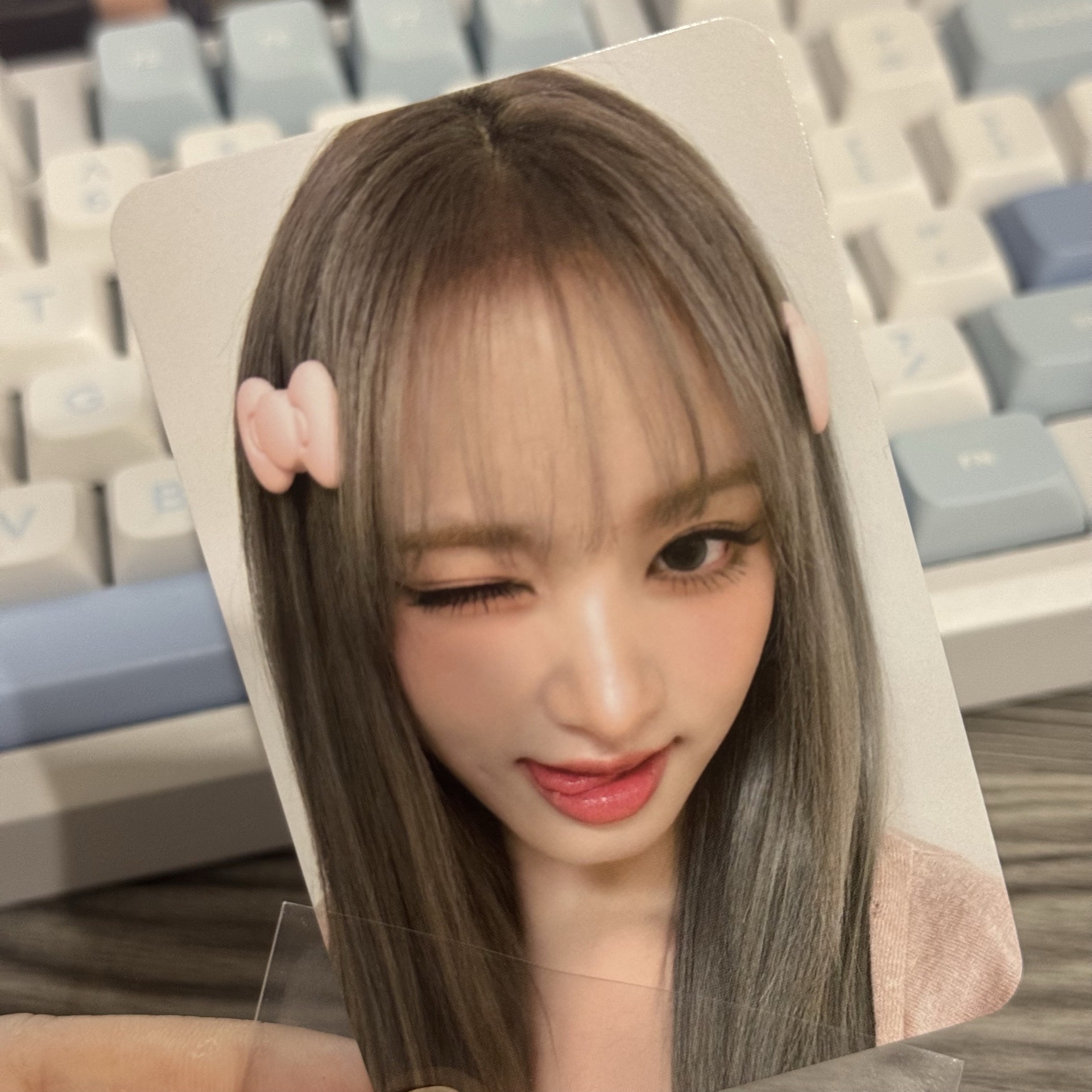 ☆現貨♪IVE SWITCH sw幸運卡_栗