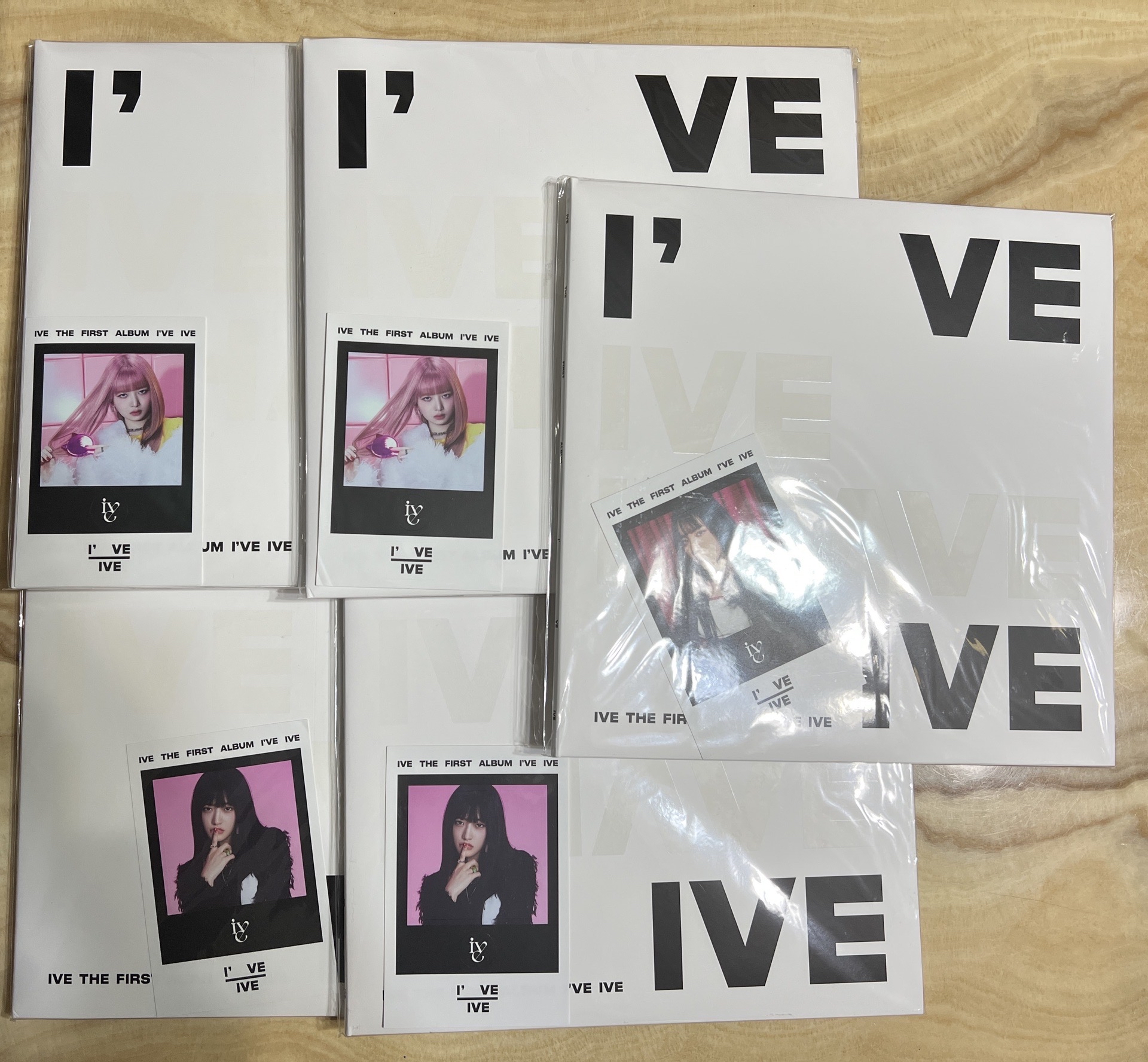 現貨 I’ VE IVE 黑膠空專 無小卡