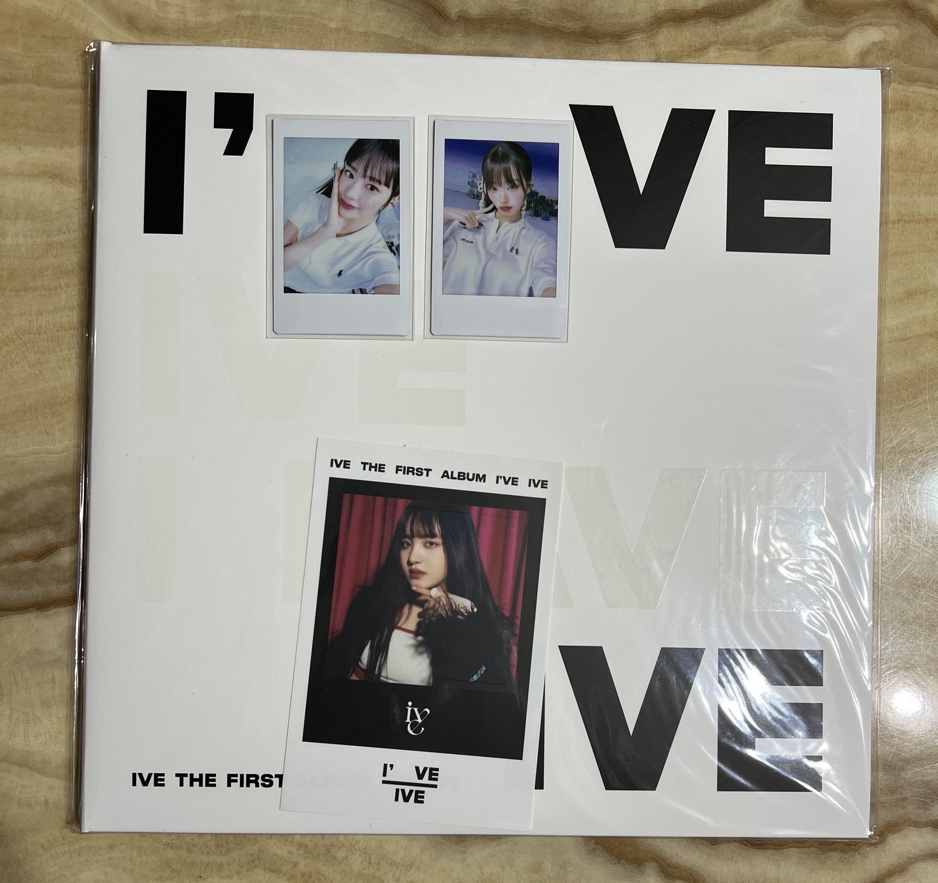 現貨 I’ VE IVE 黑膠空專 無小卡