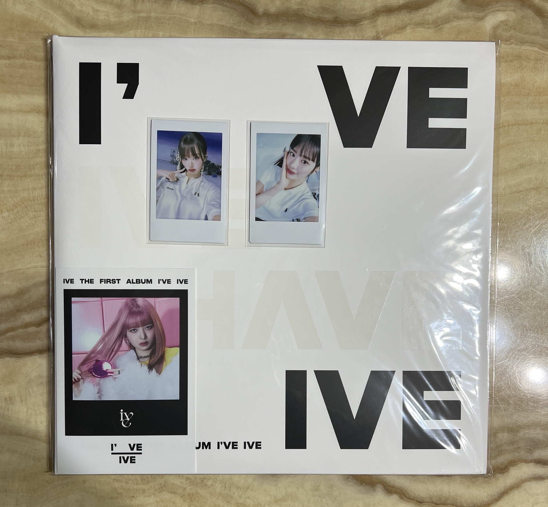 現貨 I’ VE IVE 黑膠空專 無小卡