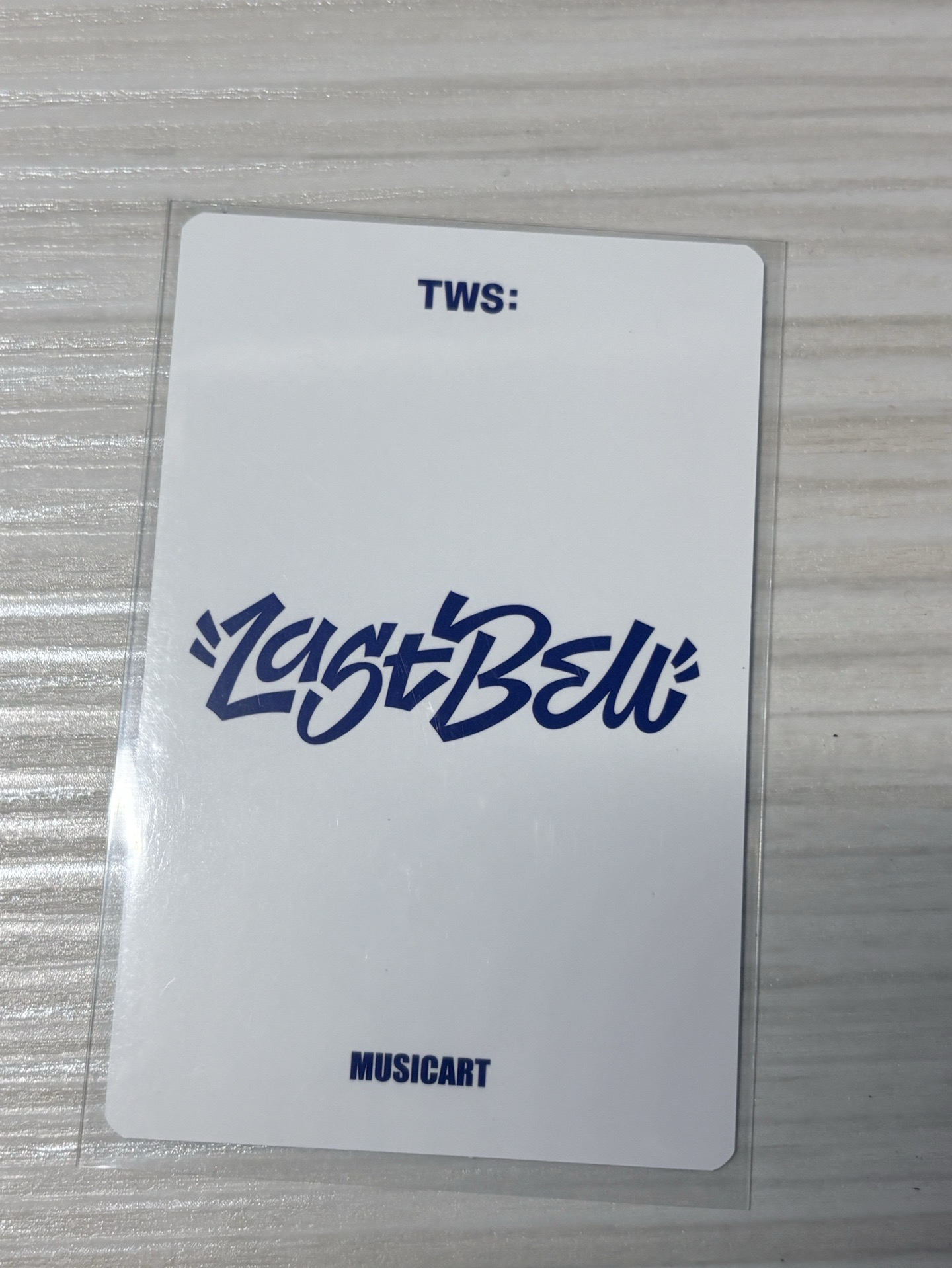 Tws 韓志薫 單曲 小卡