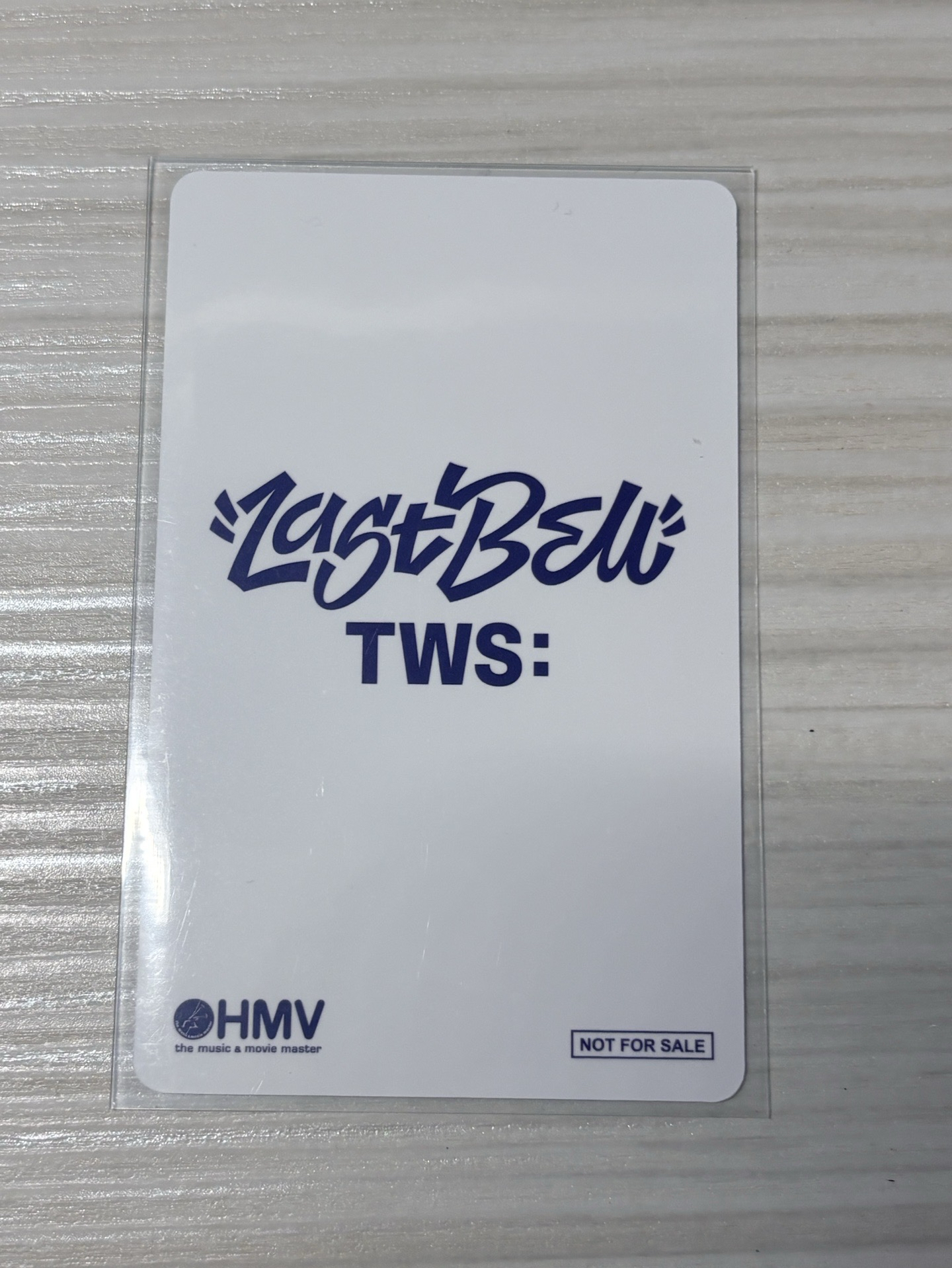 Tws 韓振 單曲 小卡