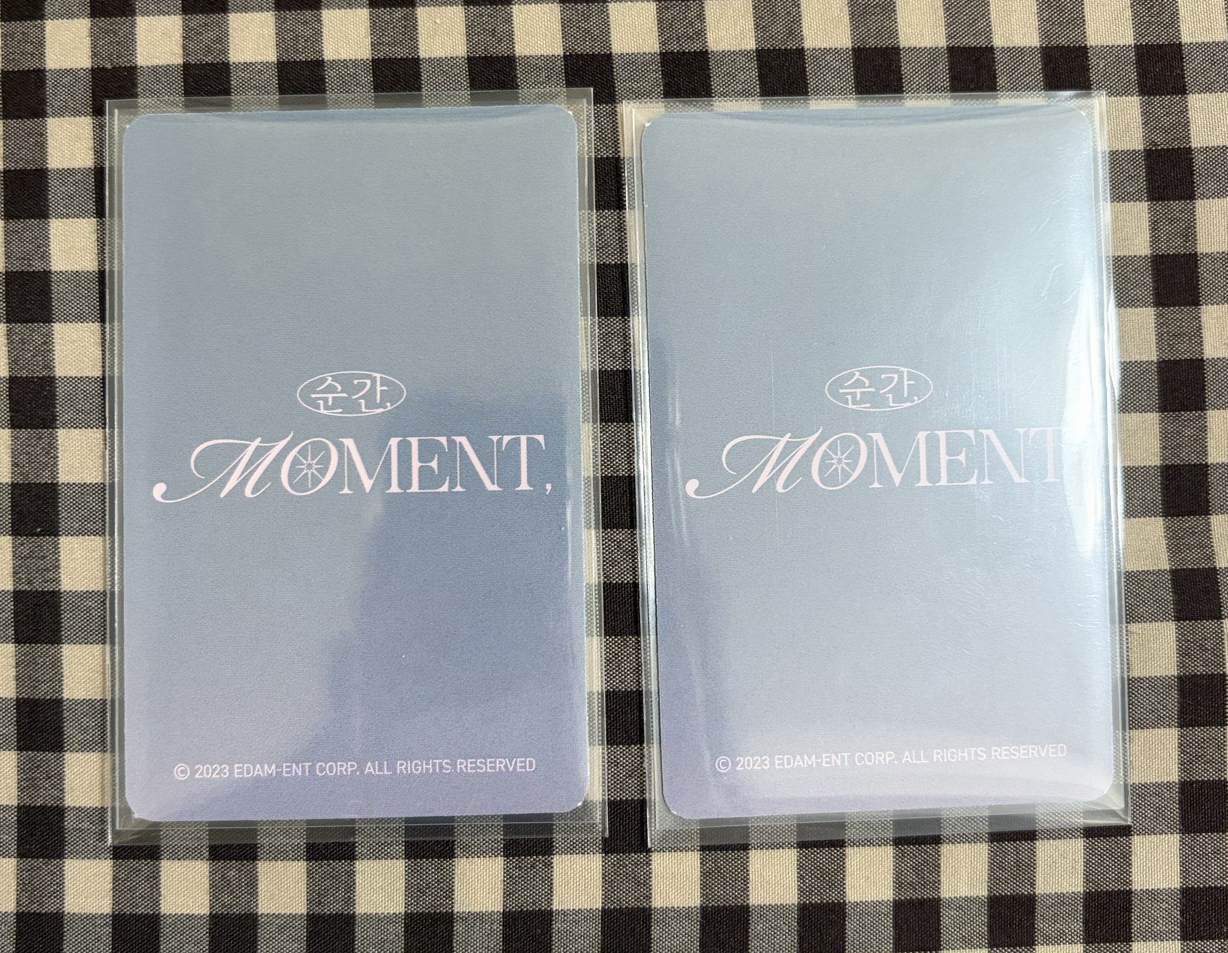 IU 展覽周邊小卡