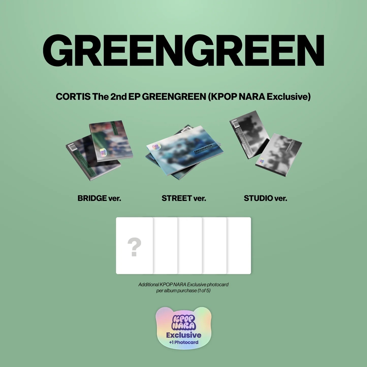 迷二 Kpop Nara 預售 特典卡