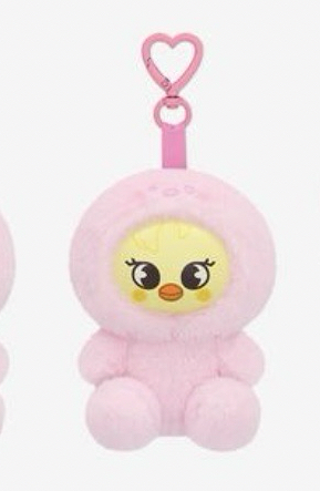 菲粉紅毛毛吊飾（優先購