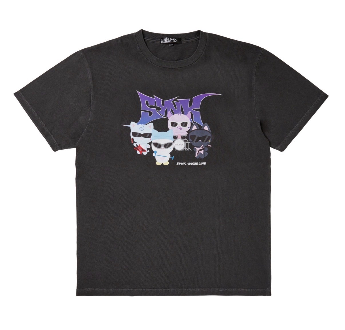 aespa日巡周邊黑色人偶短袖