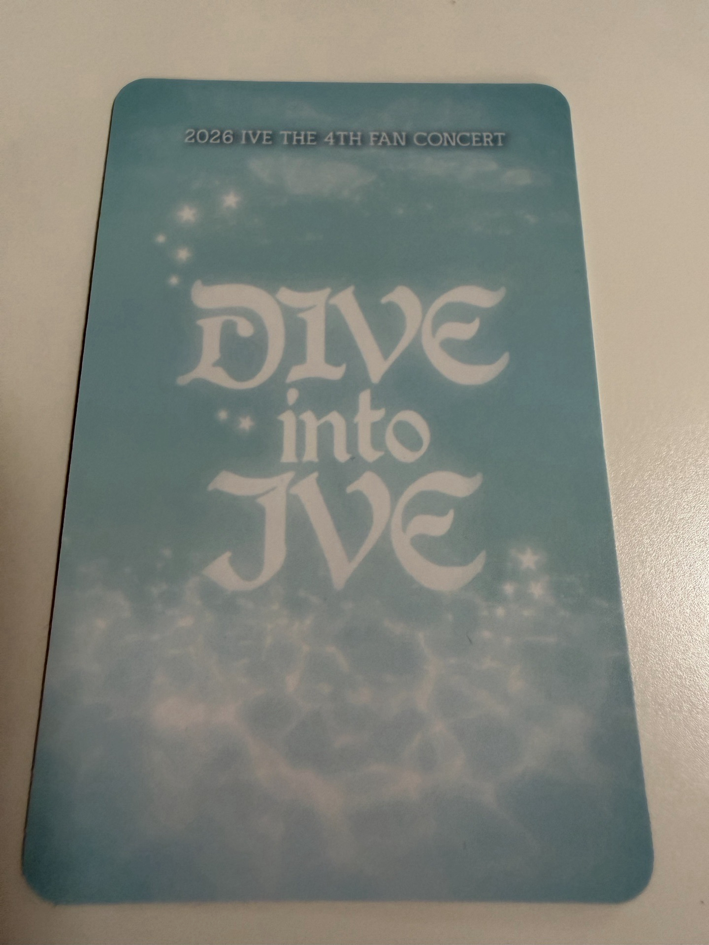 26'FC IVE滿額卡 安