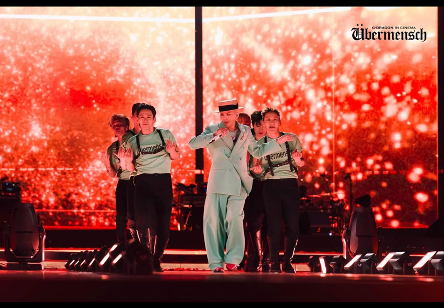 GD電影巡迴演唱會明信片