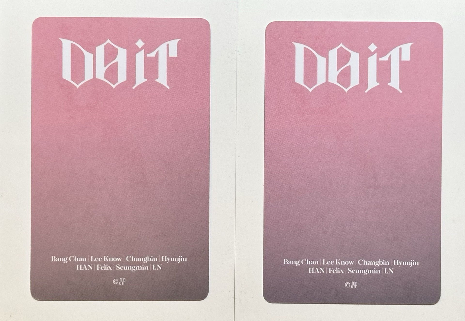 🌟Do It特典-JYP JP菲玟