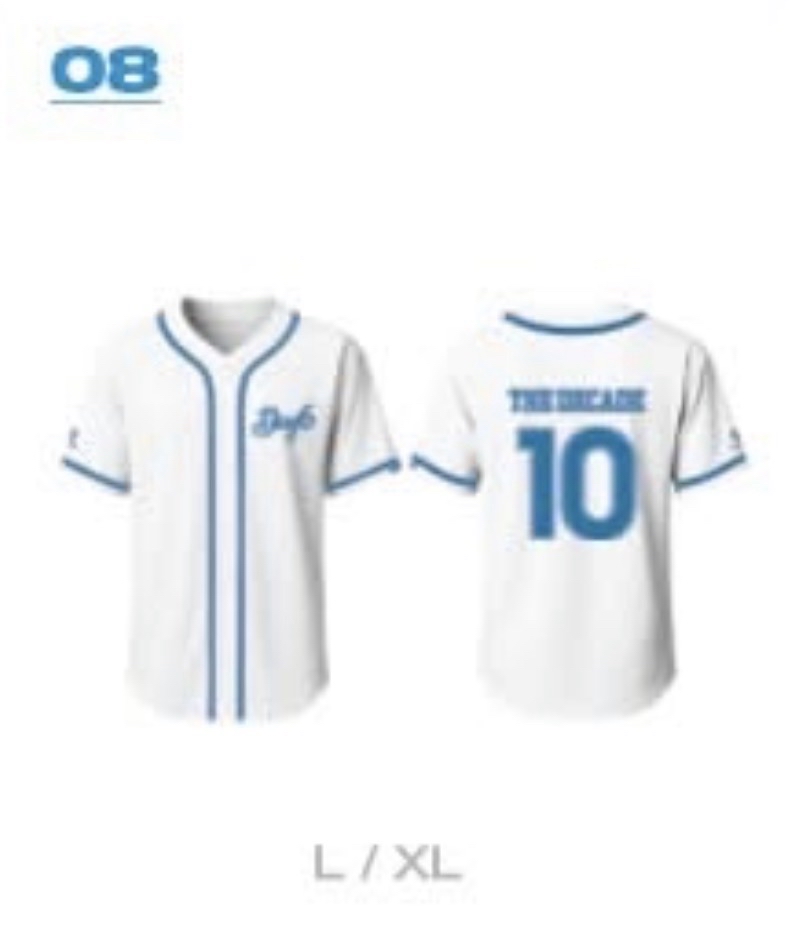 DAY6 10週年演唱會周邊球衣L