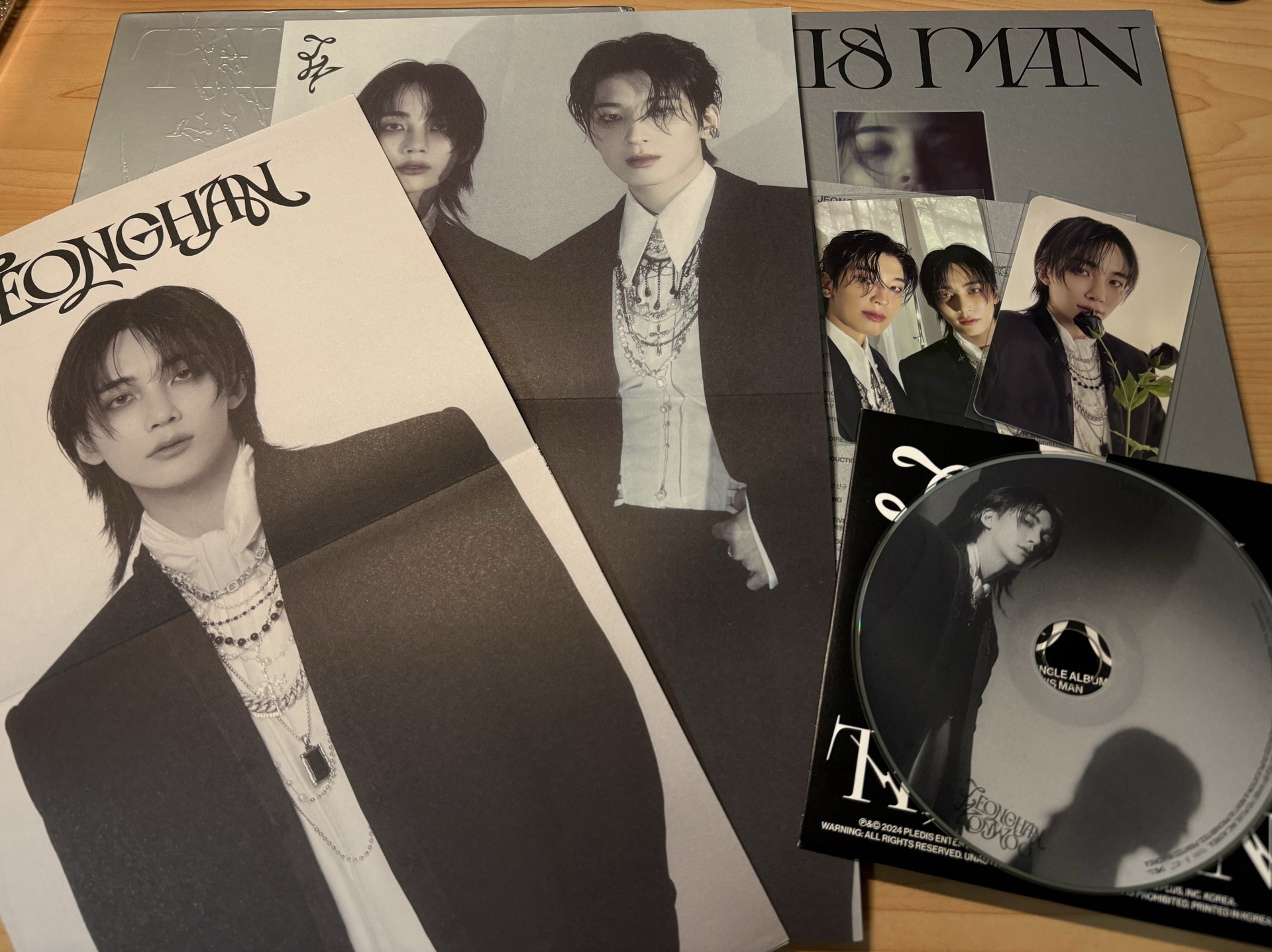 JxW This man 全專 (淨漢海報&CD)