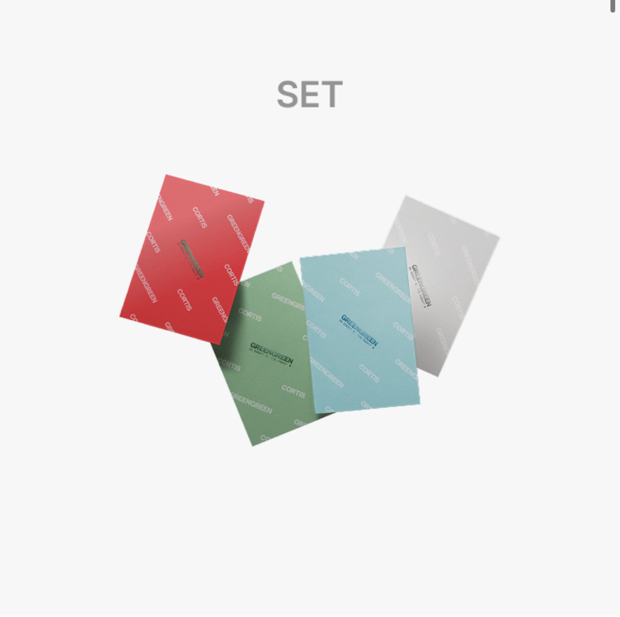 CORTIS GREENGREEN 電子專set