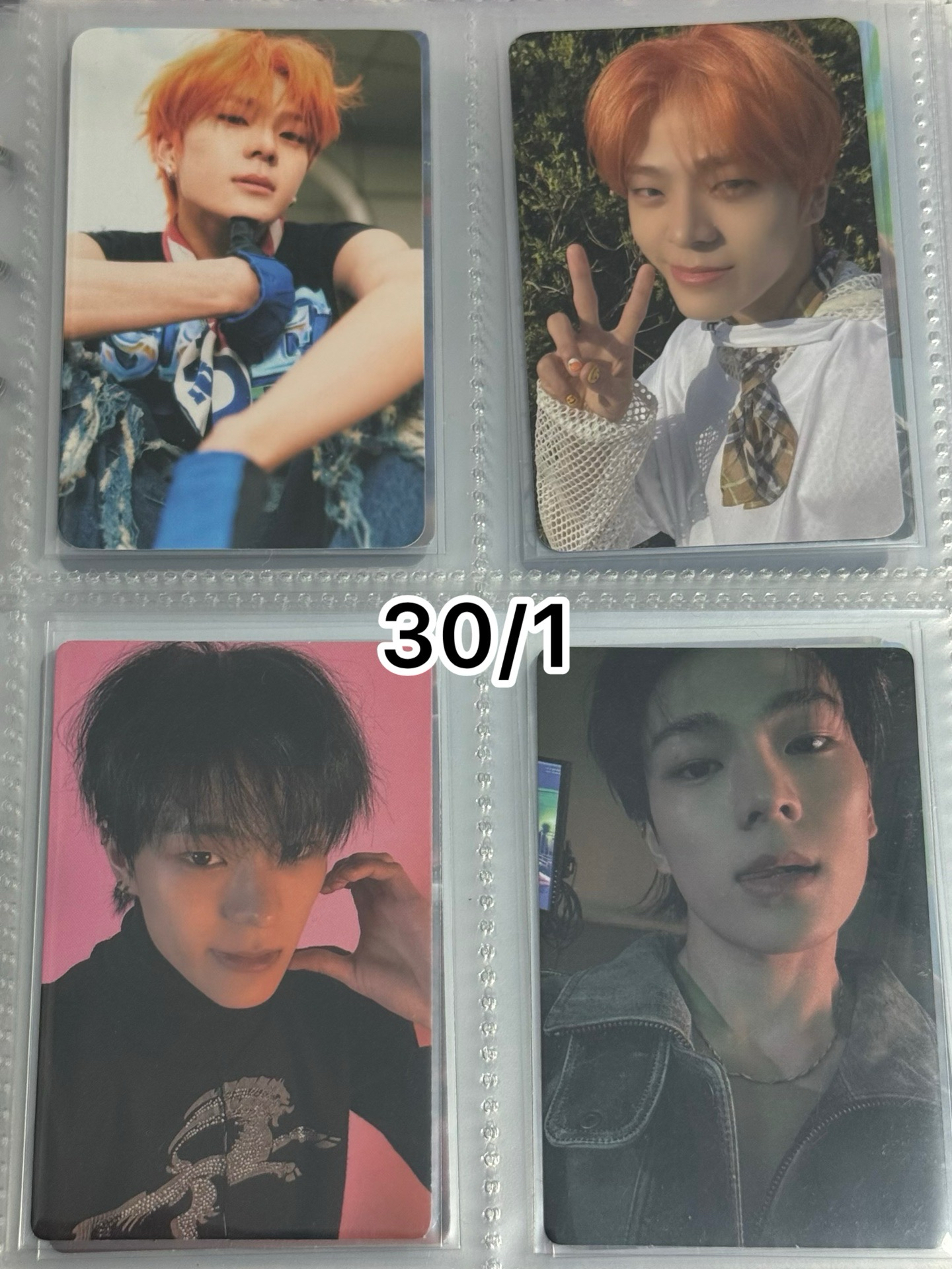 WHIB 金俊民 全李正 李河俊小卡