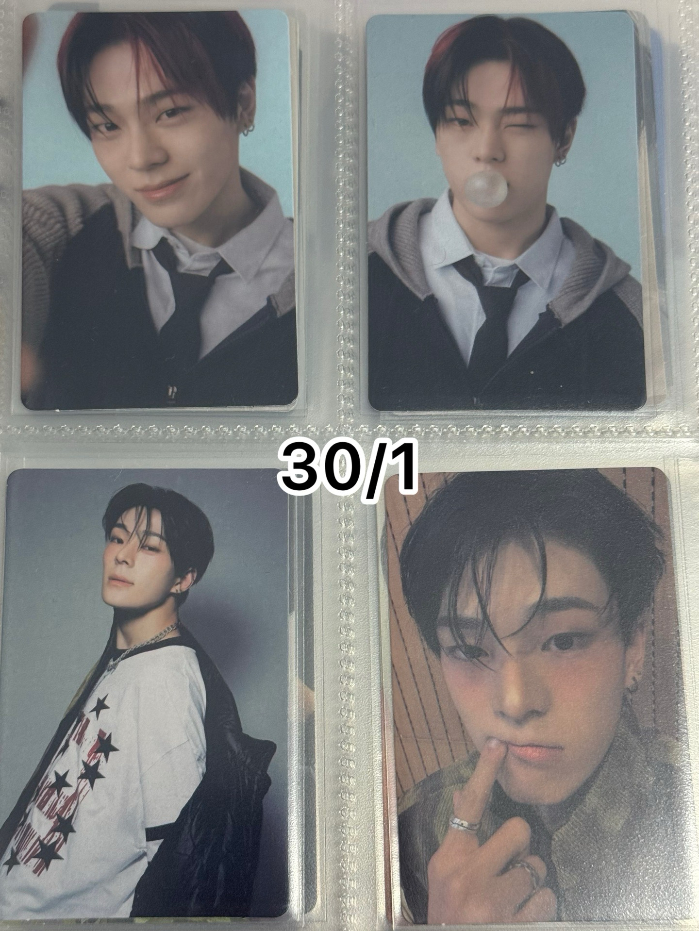 WHIB 金俊民 全李正 李河俊小卡