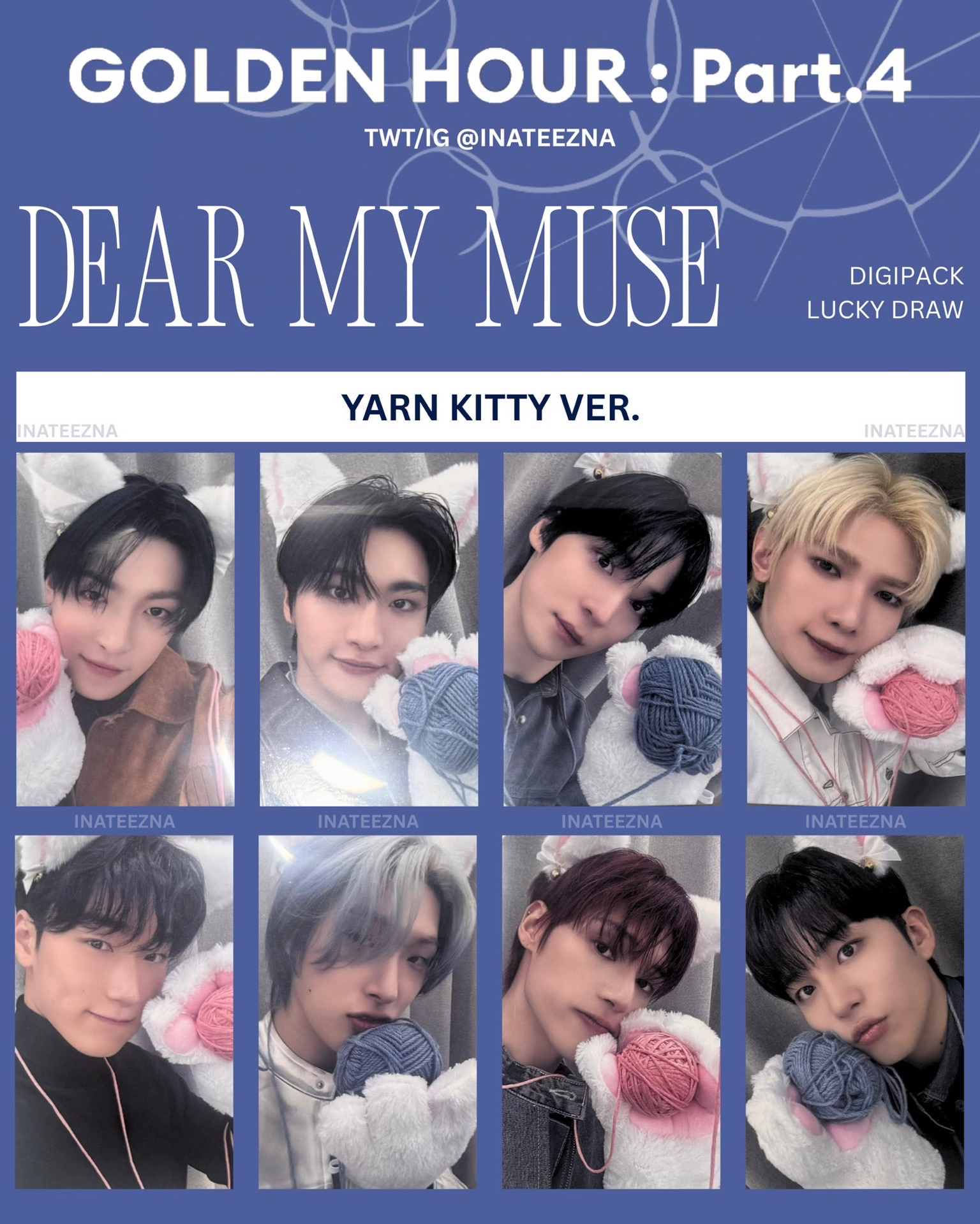 DMM毛線貓貓+好燙-星化set❗️非現貨但近期會收到，可以跟現貨一起下單