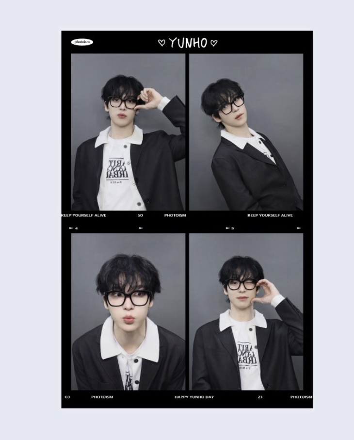 4/6出貨 潤生日四格貼紙 代印