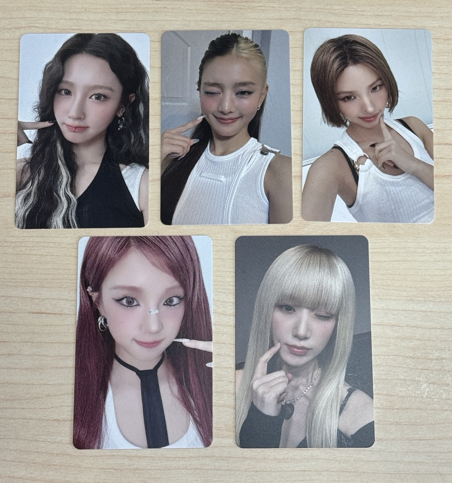 i-dle 2026 世巡 曼谷入場卡 一套五張