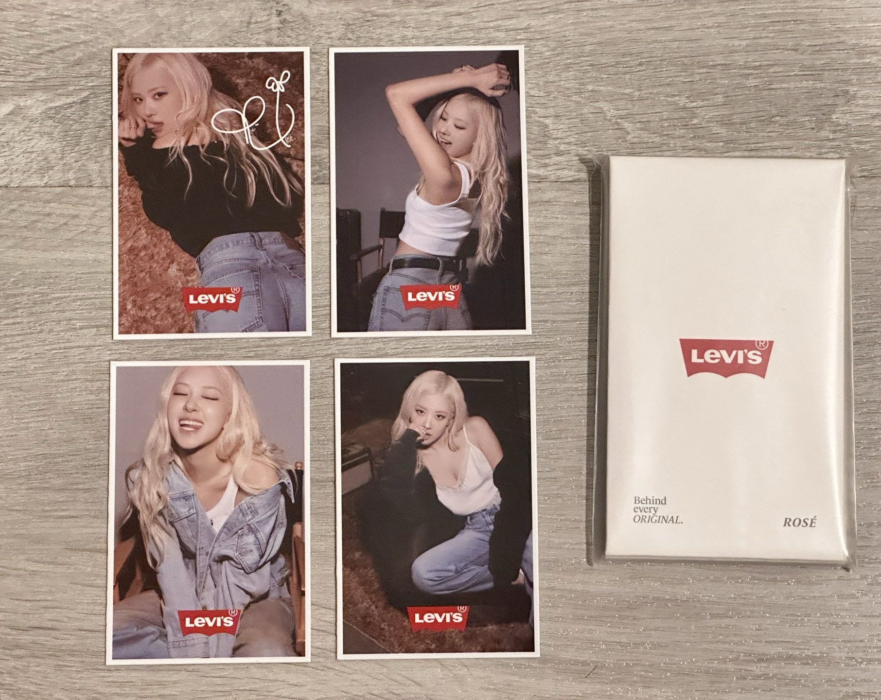 Levi’s小卡一套含隱藏（僅拆封確認）