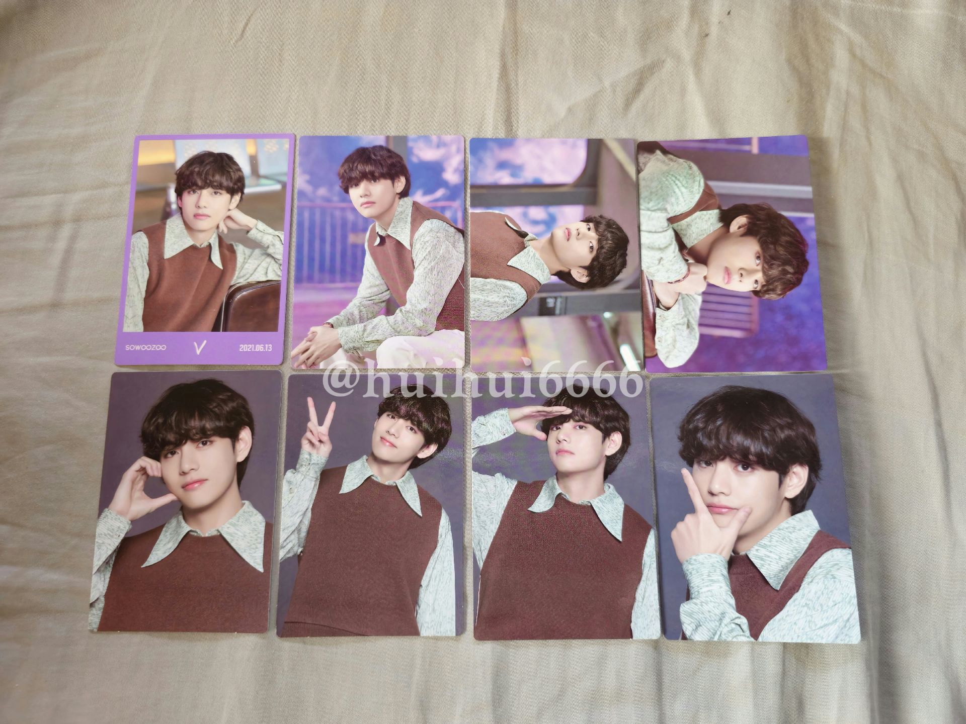 BTS V 小宇宙演唱會隨機卡泰亨整組