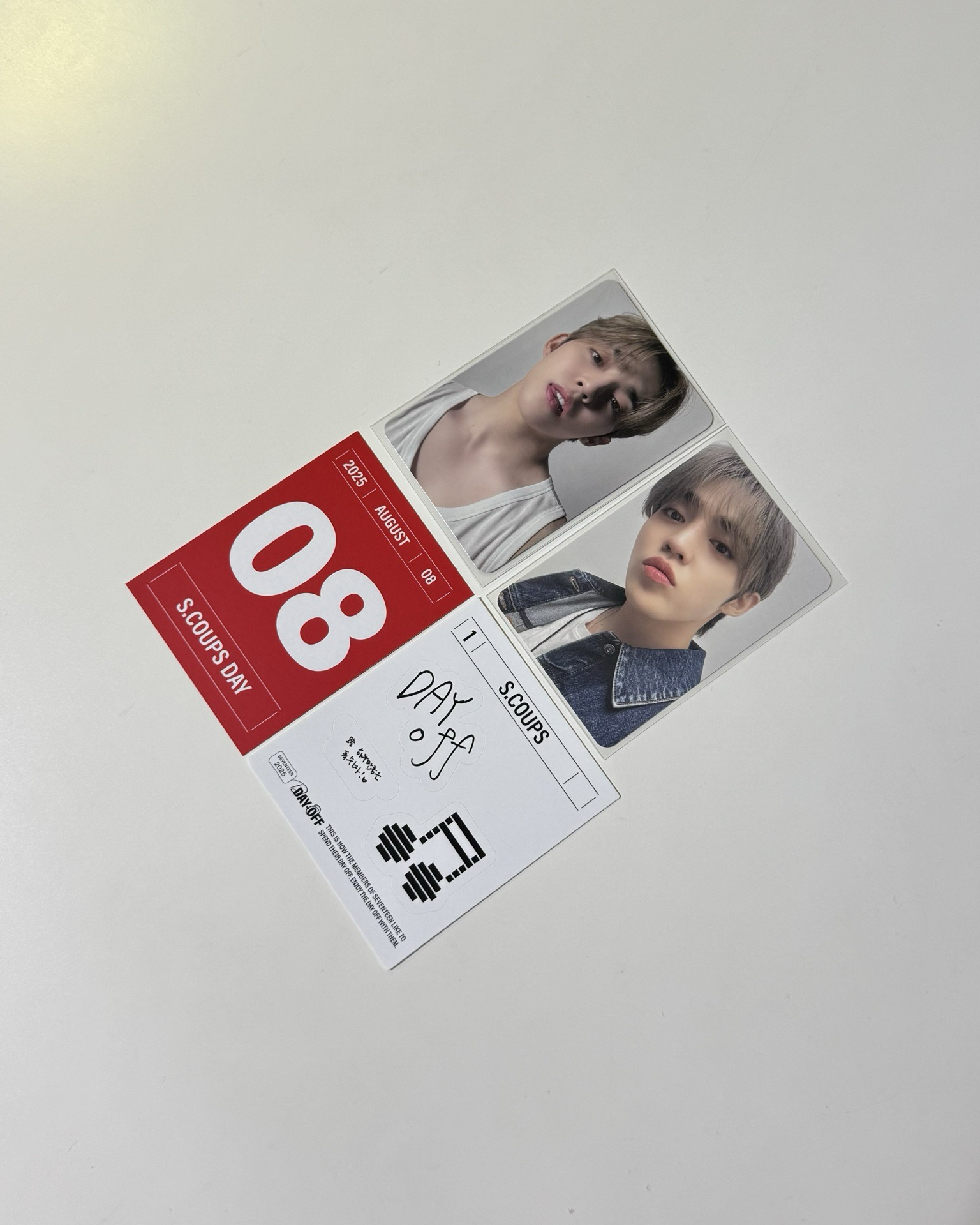 哲 Set（共3張） 25’年曆 年曆卡 