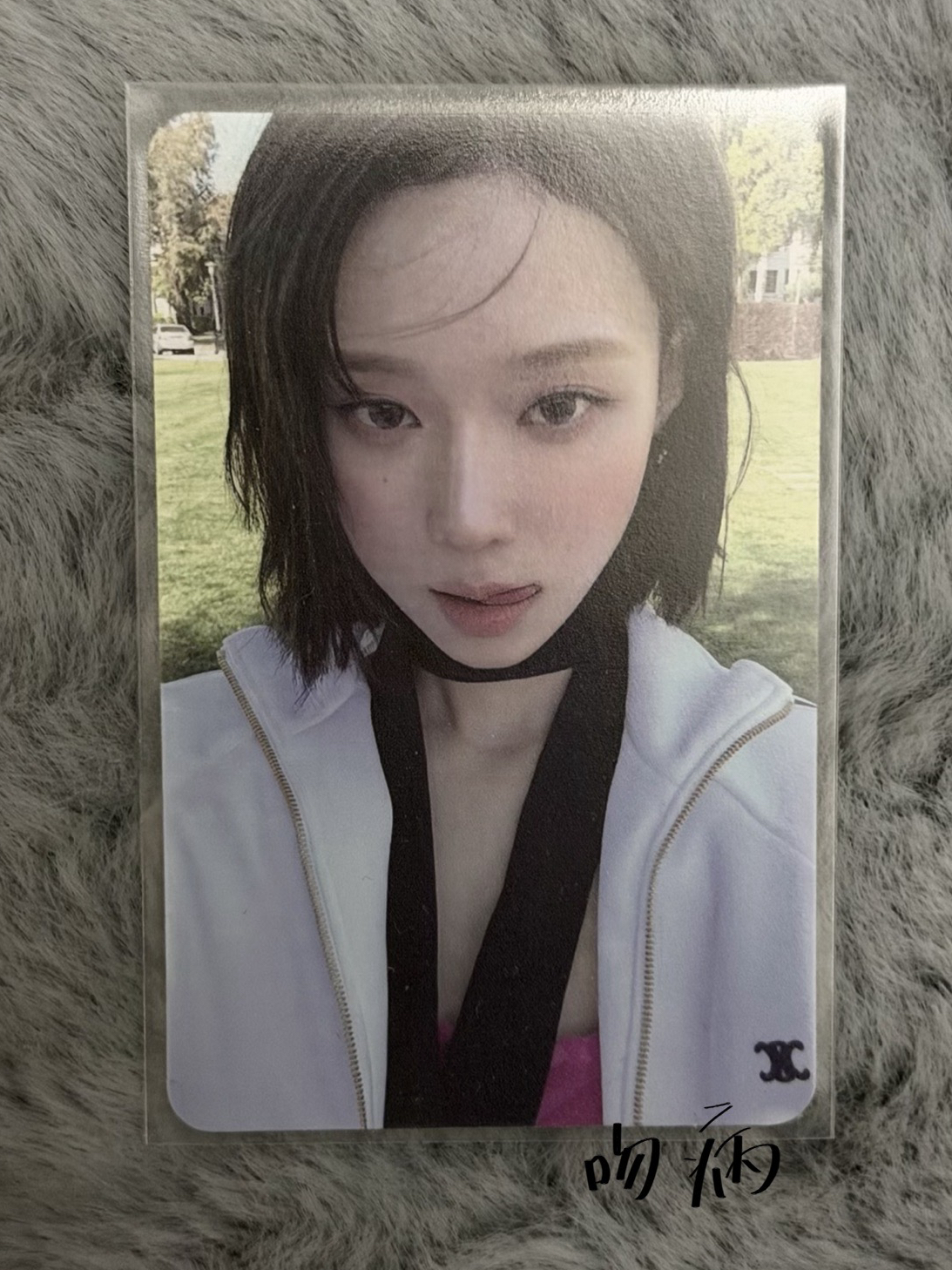 𝗠𝗬 𝗪𝗢𝗥𝗟𝗗 專卡冬 戶外吐舌小狗.⭒˚