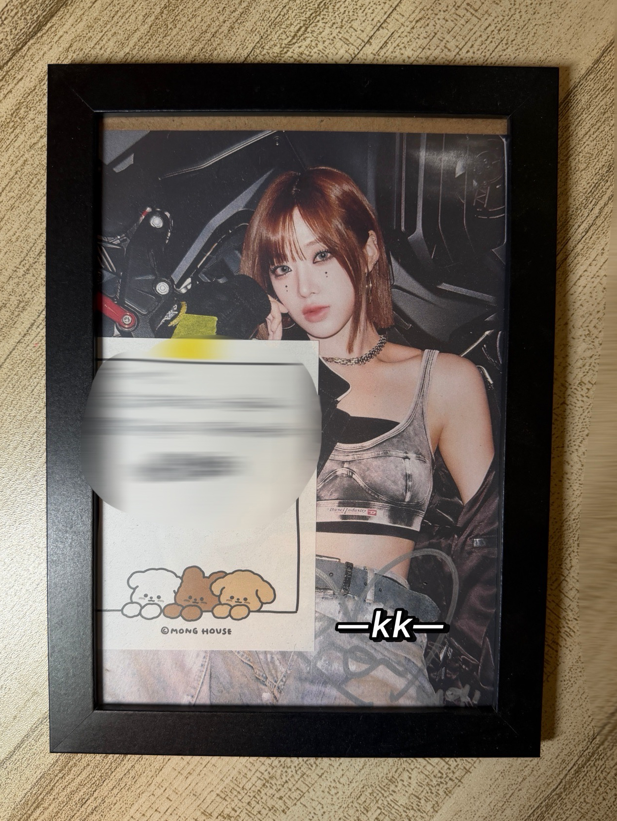 許念慈親簽+便利貼