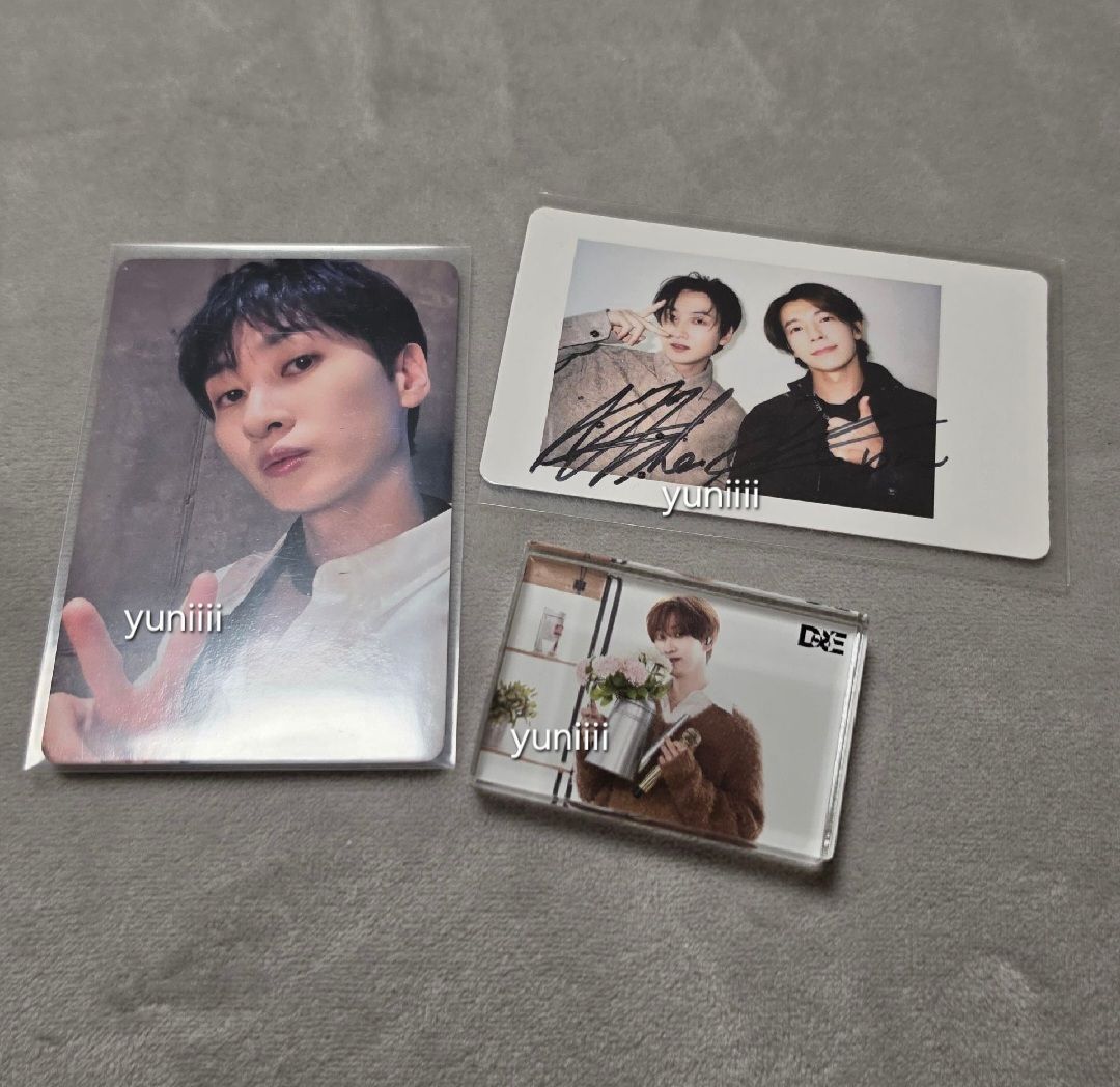 銀赫 solo 皮衣小卡 拍立得 壓克力磚 赫宰 ⚠️不當綁物 D&E 赫宰