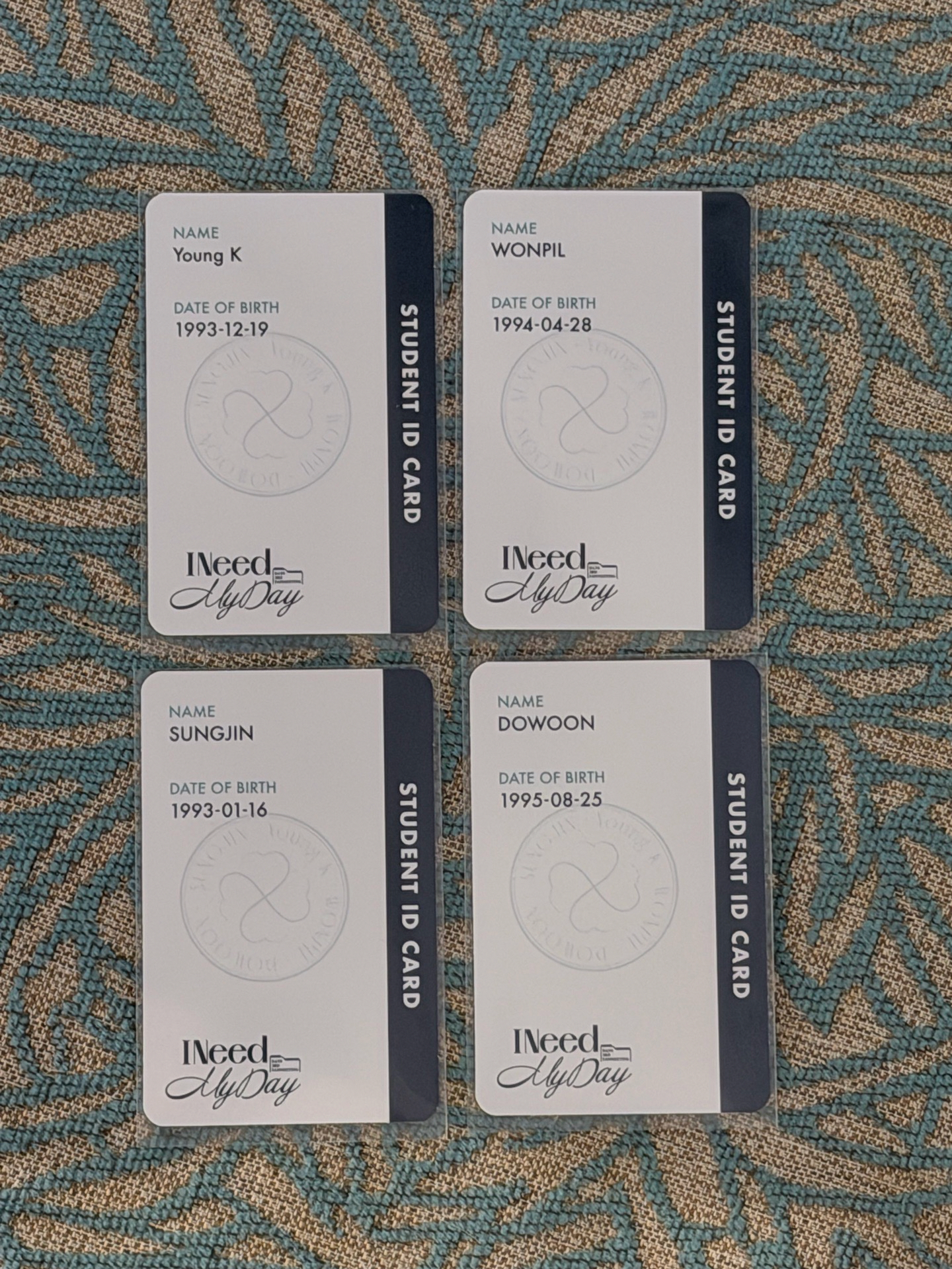 24飯咪入場卡🐻🦊🐰🐶*