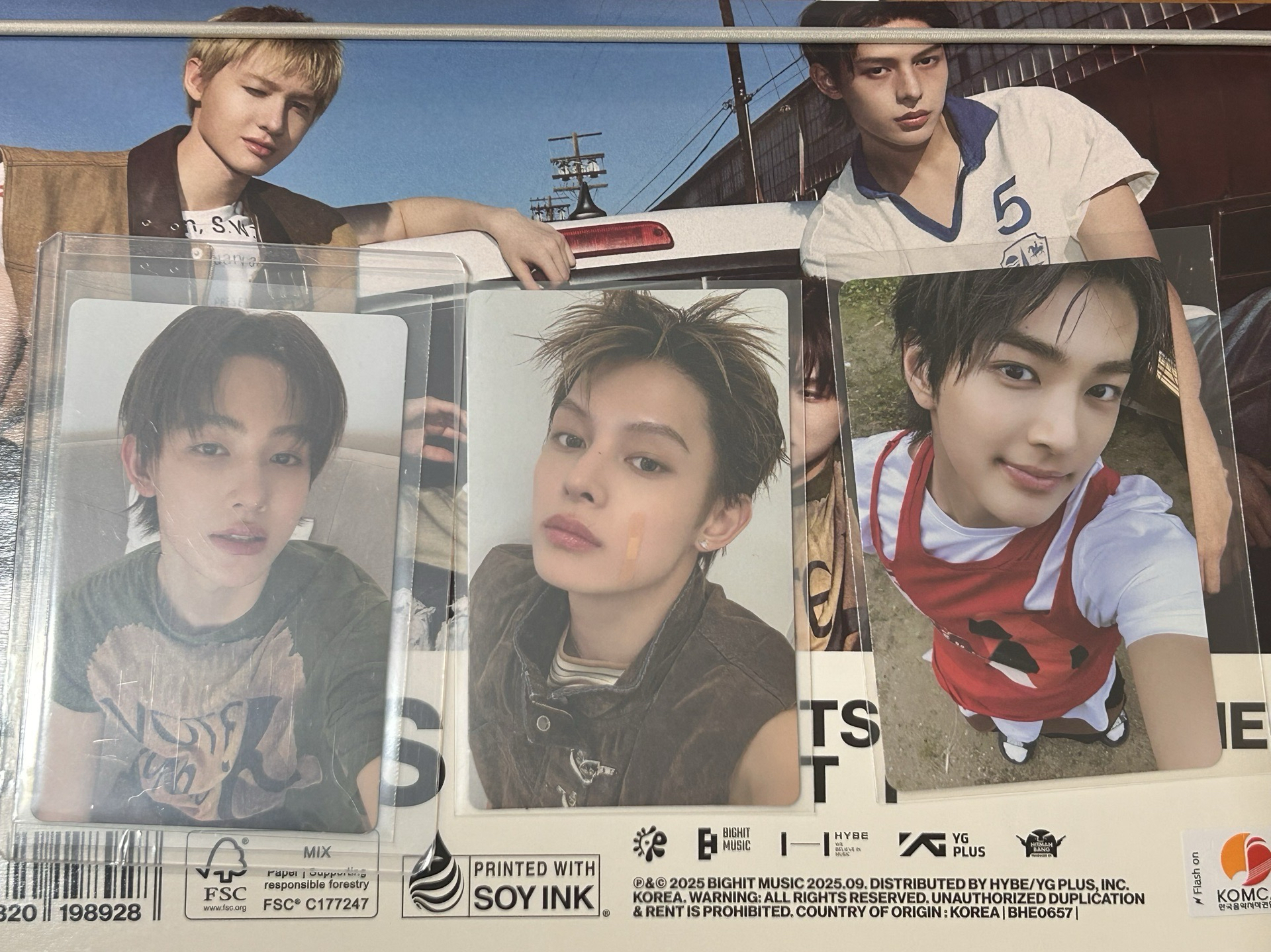 出道專B版（玹）+aaa凡+電子專卡a版鎬