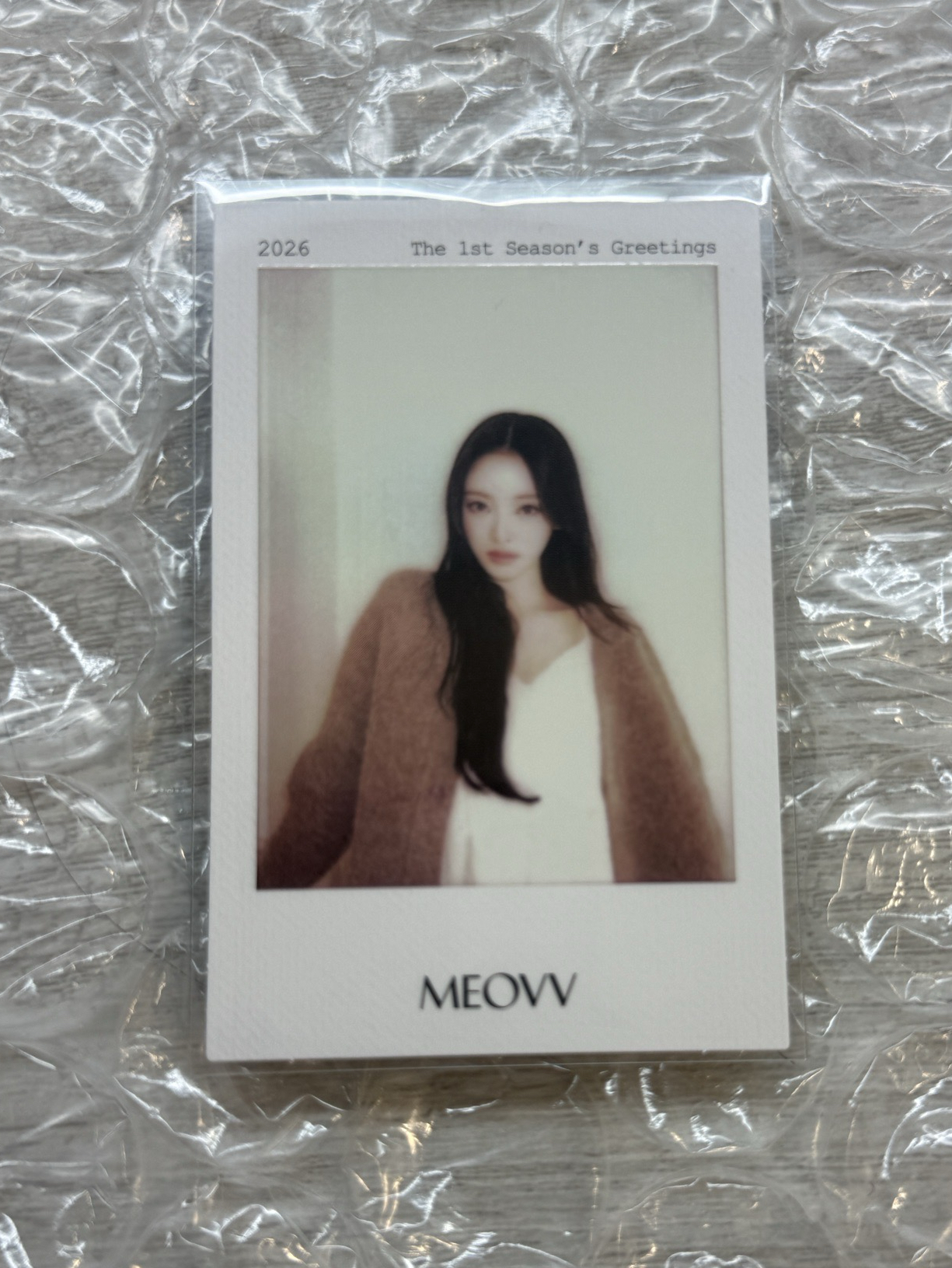 Anna年曆預售拍立得