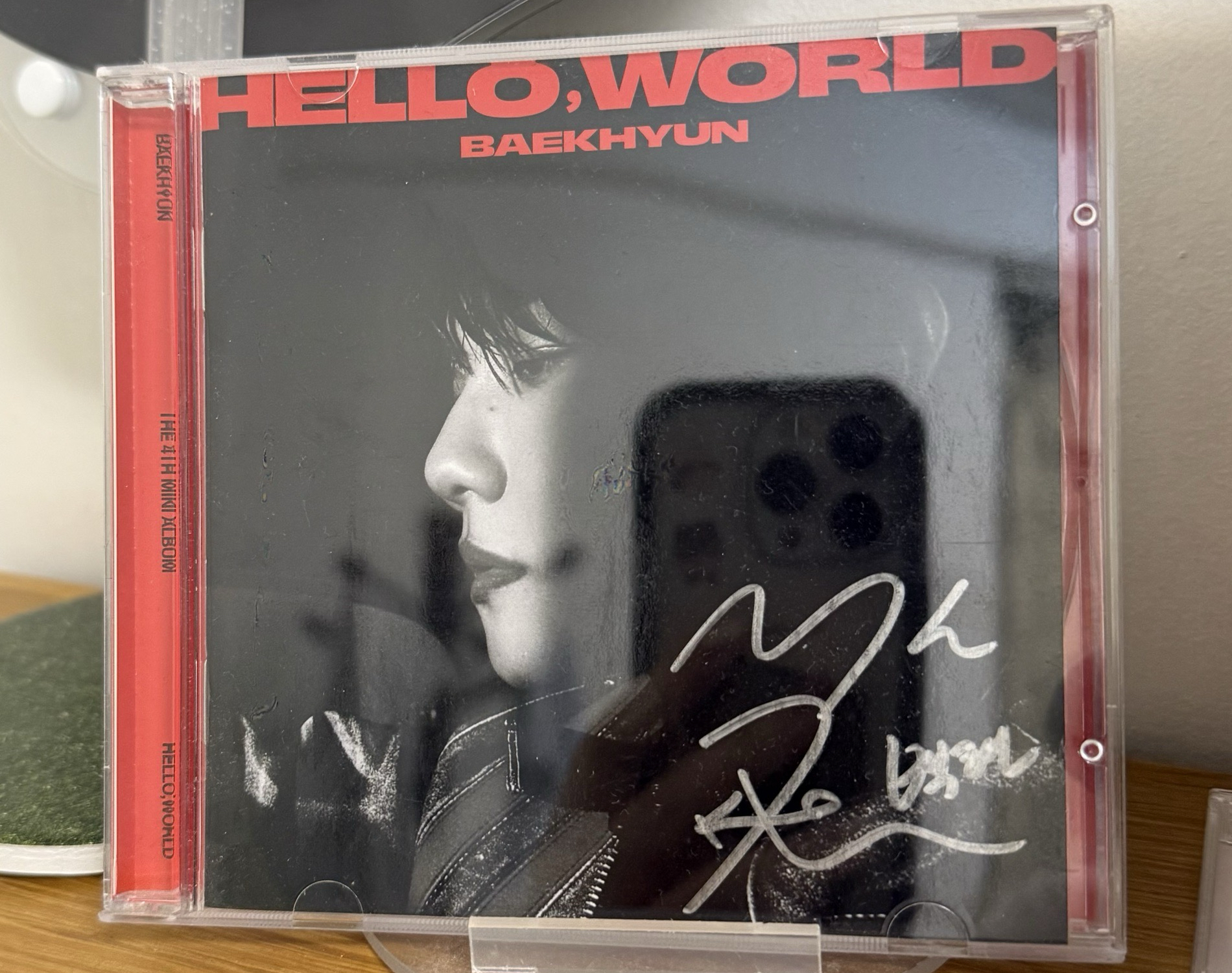 伯賢 bolo4美通 親簽專