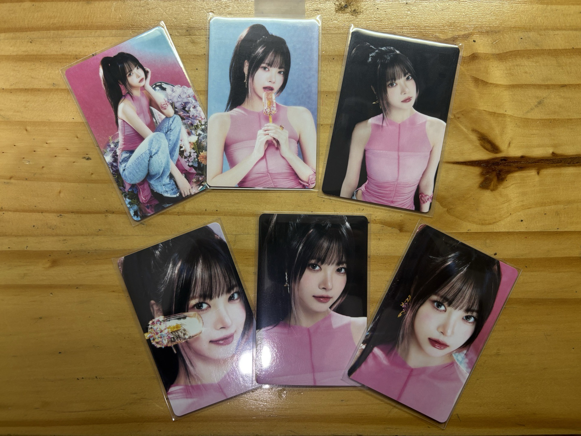 恩採隨機卡 六張