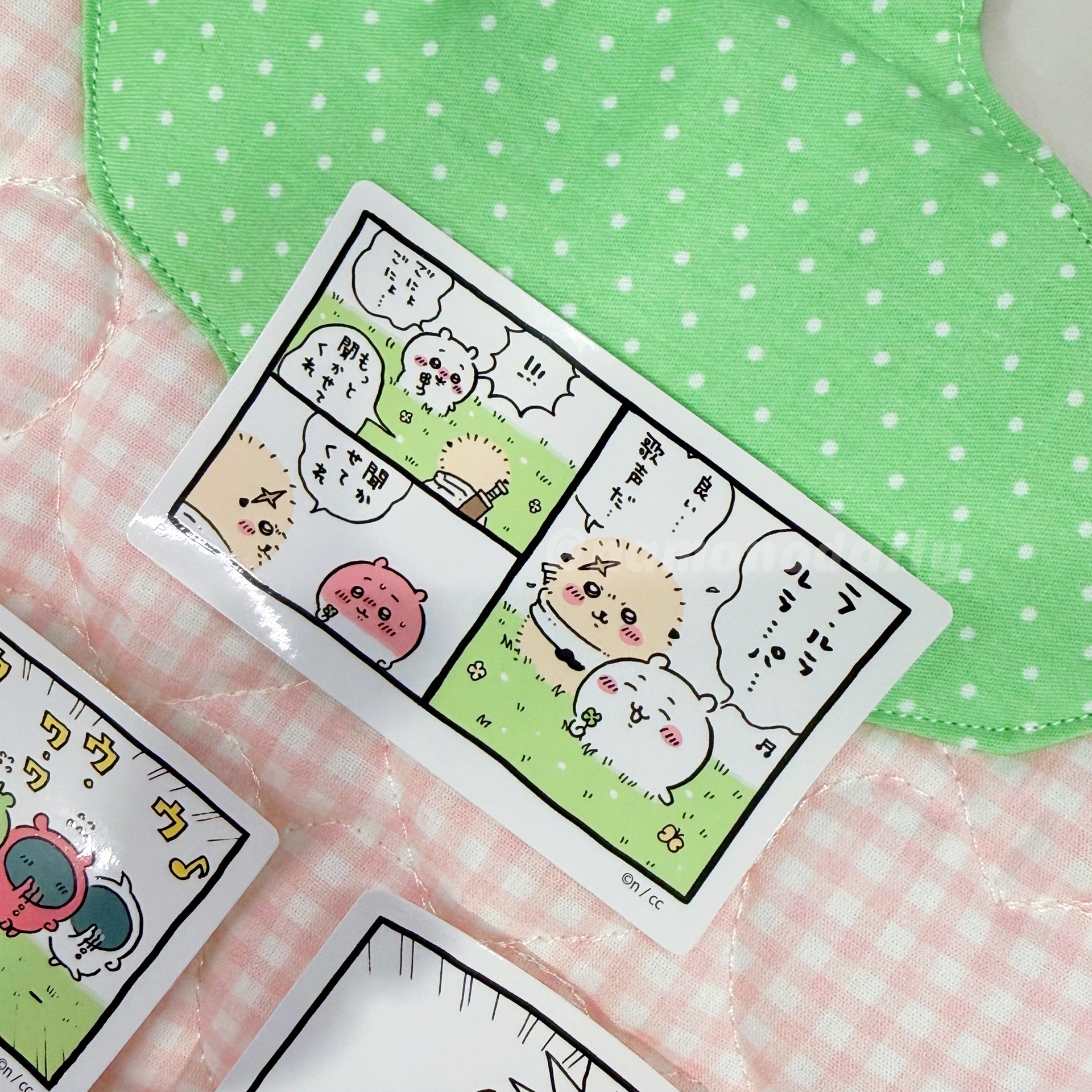 𝜗𝜚˚⋆BANDAI ｜吉伊卡哇造型貼紙組