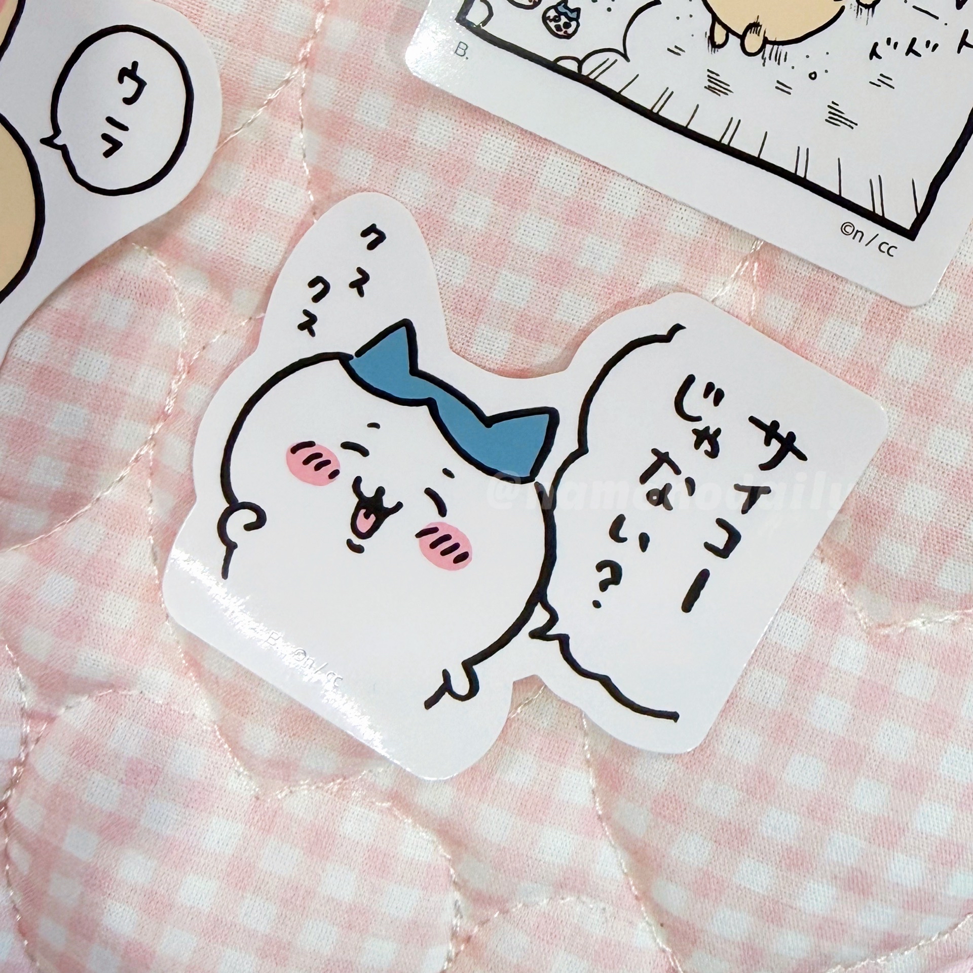 𝜗𝜚˚⋆BANDAI ｜吉伊卡哇造型貼紙組