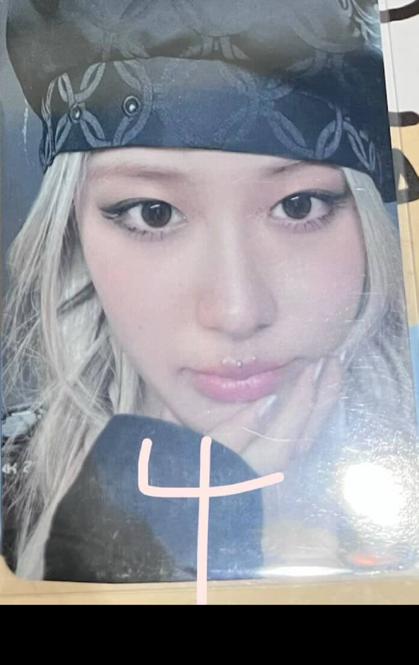 BORN PINK 周邊卡 卡套卡