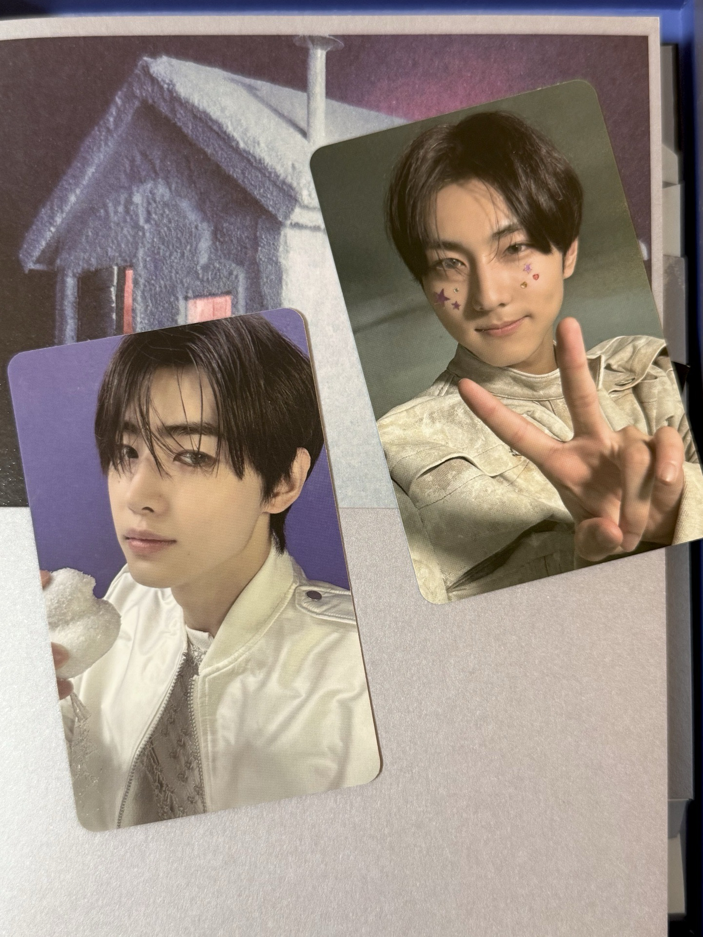 紫色全專+銀色空專