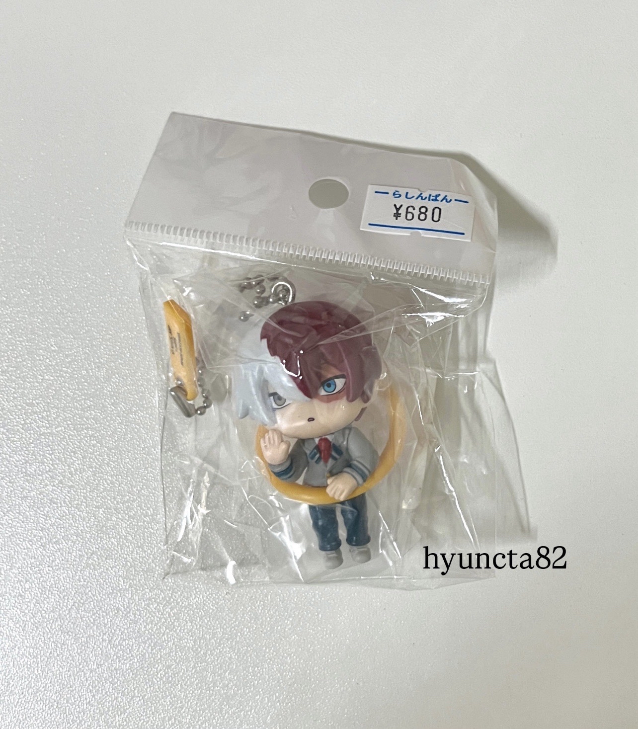 我的英雄學院 轟焦凍 T-ARTS こんにち輪！ フィギュアマスコット 圓輪扭蛋吊飾