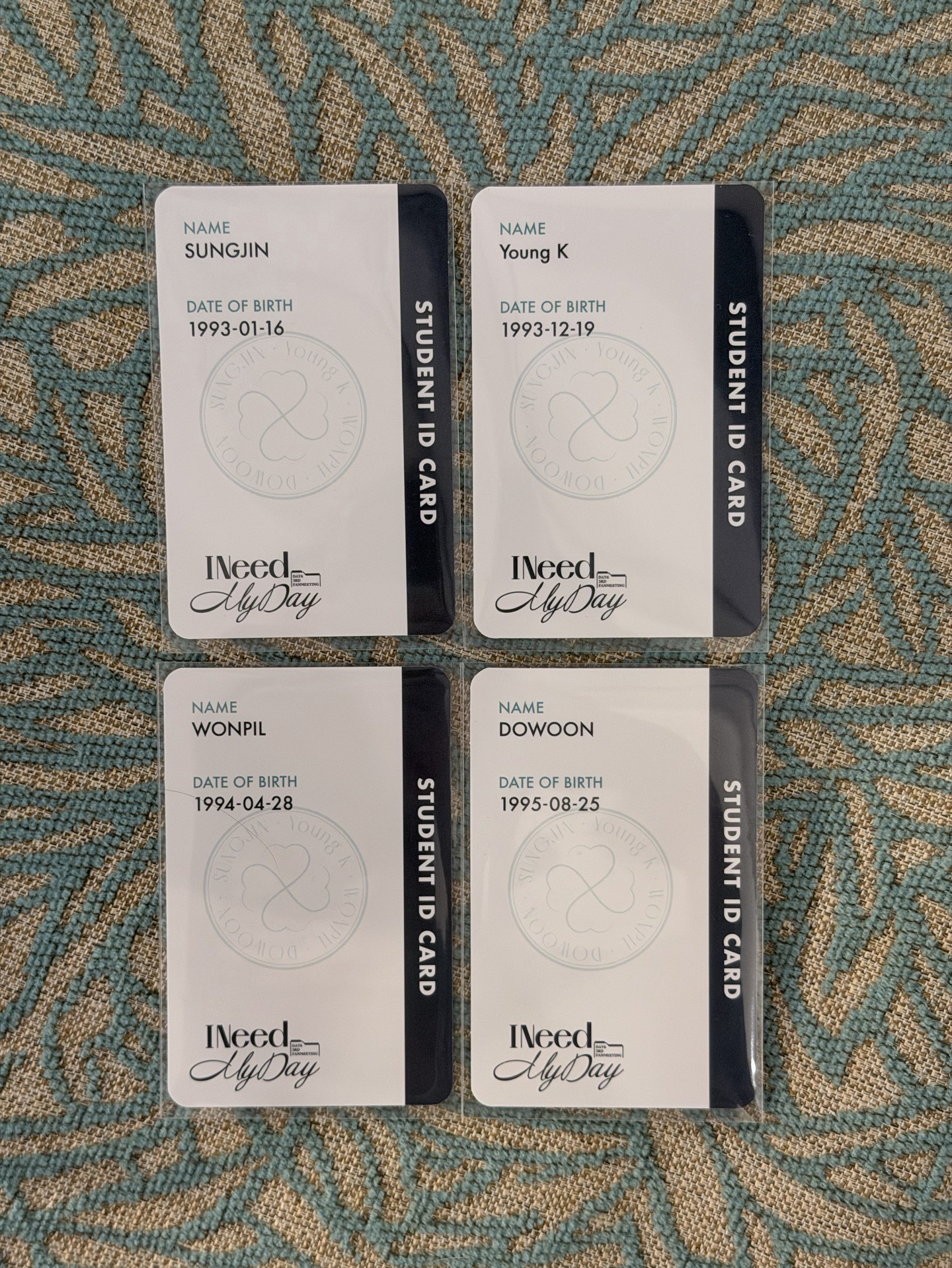 24飯咪入場卡🐻🦊🐰🐶#