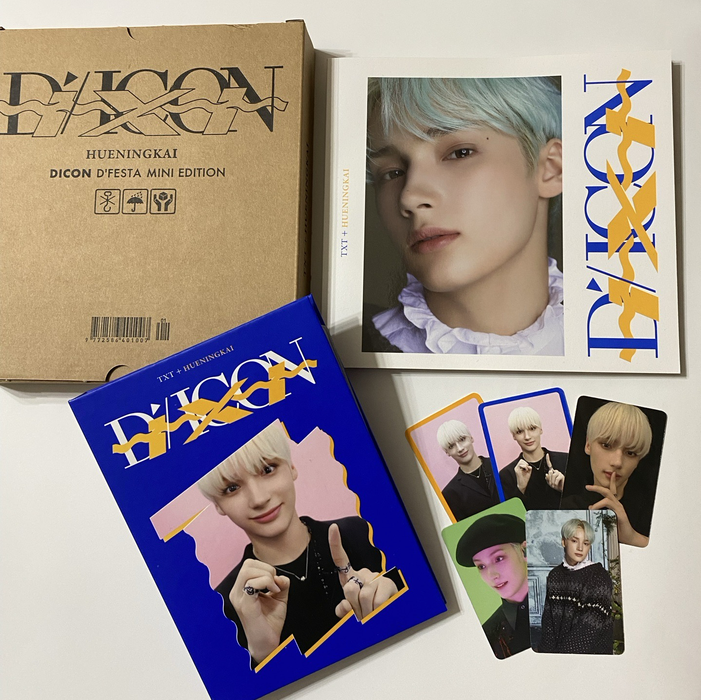 《整圖合售》TXT mini D’ICON 寫真集 小卡