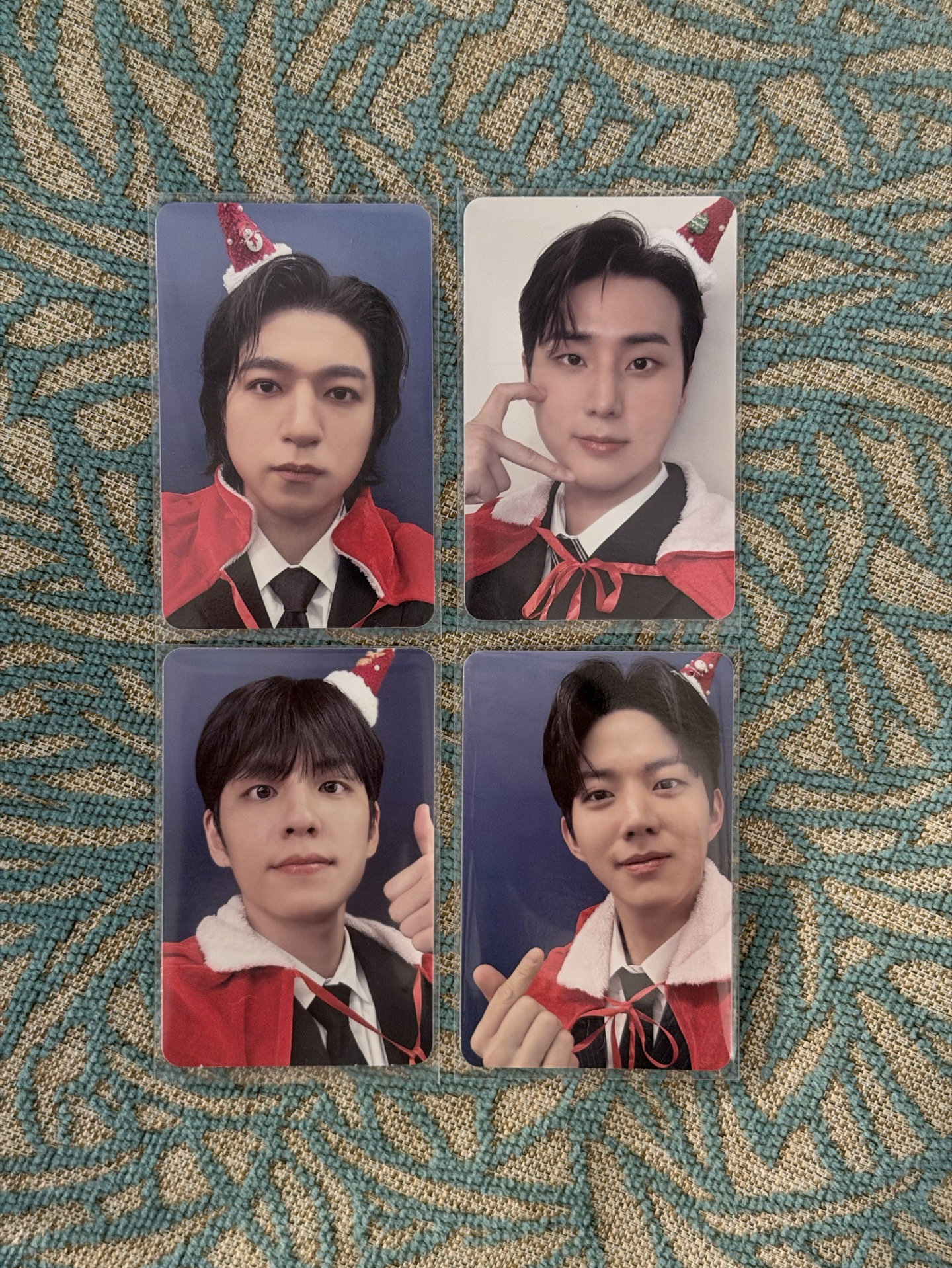 24聖誕控入場卡🐻🦊🐰🐶