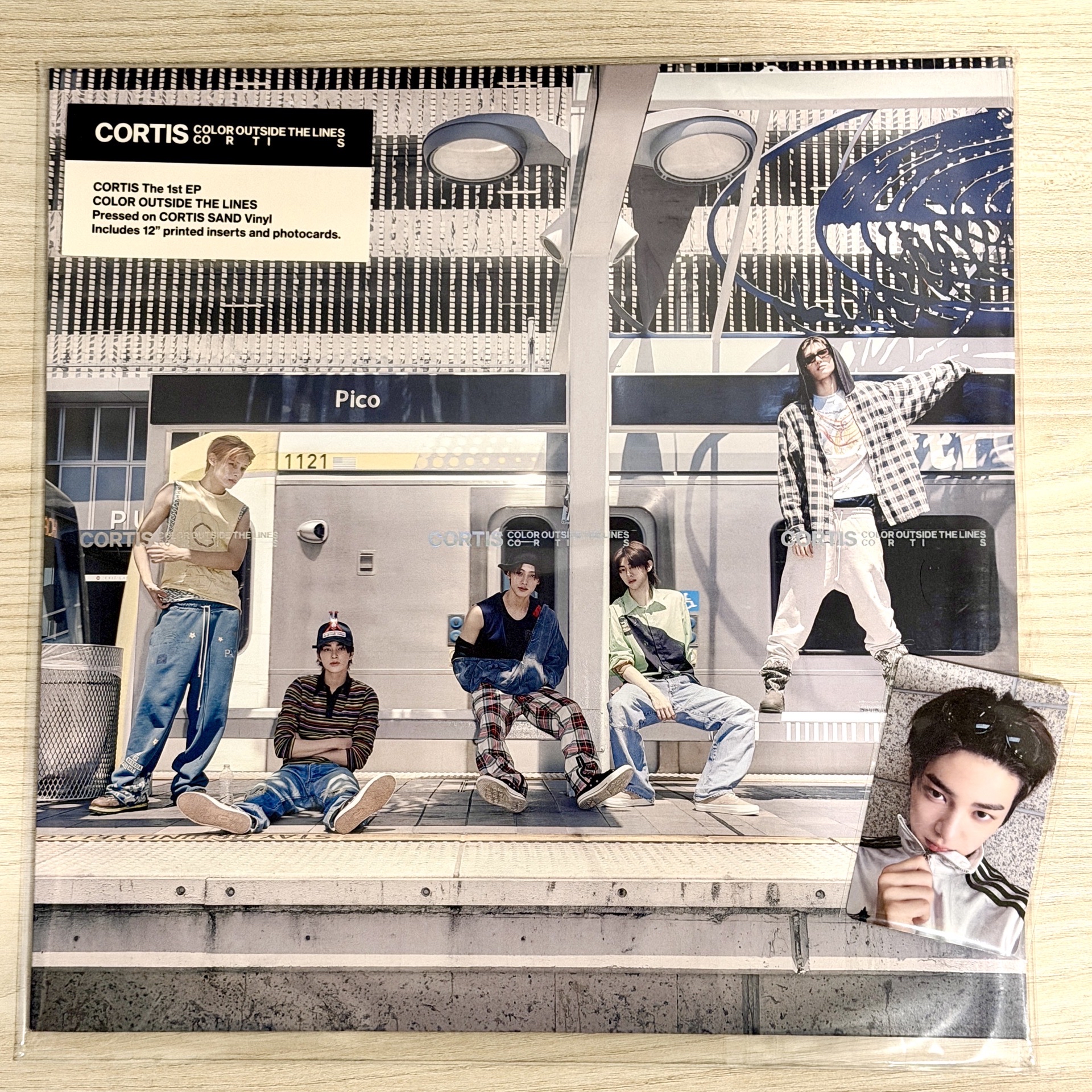 未拆黑膠專+愛迪達安(全新原袋未拆