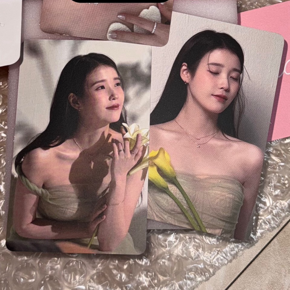 IU項鍊卡 兩張一起賣 