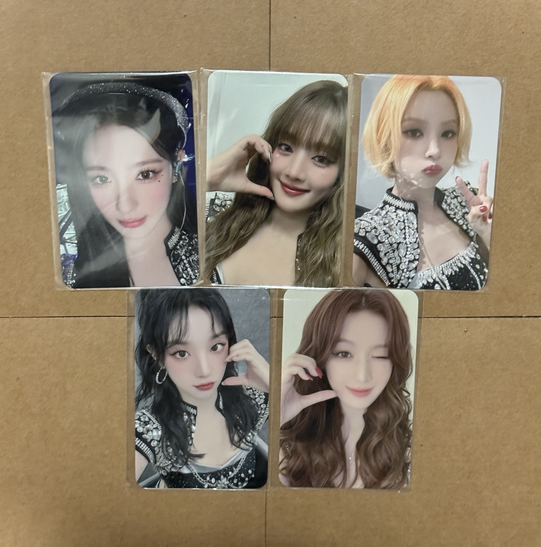 i-dle 迷你七輯 I SWAY 日本mumo 特典 一套五張