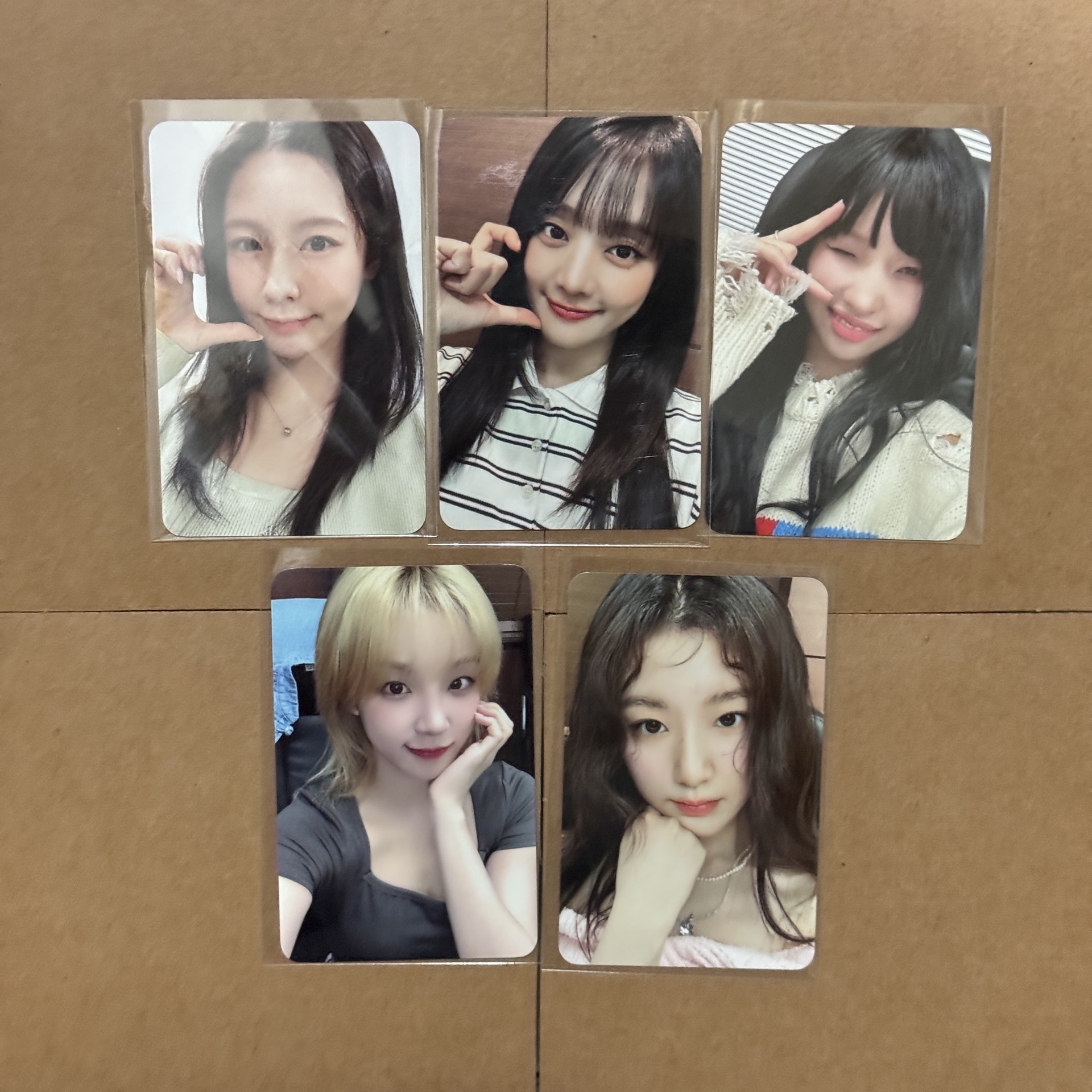 i-dle 迷你七輯 I SWAY WM 3.0 簽售特典 一套五張