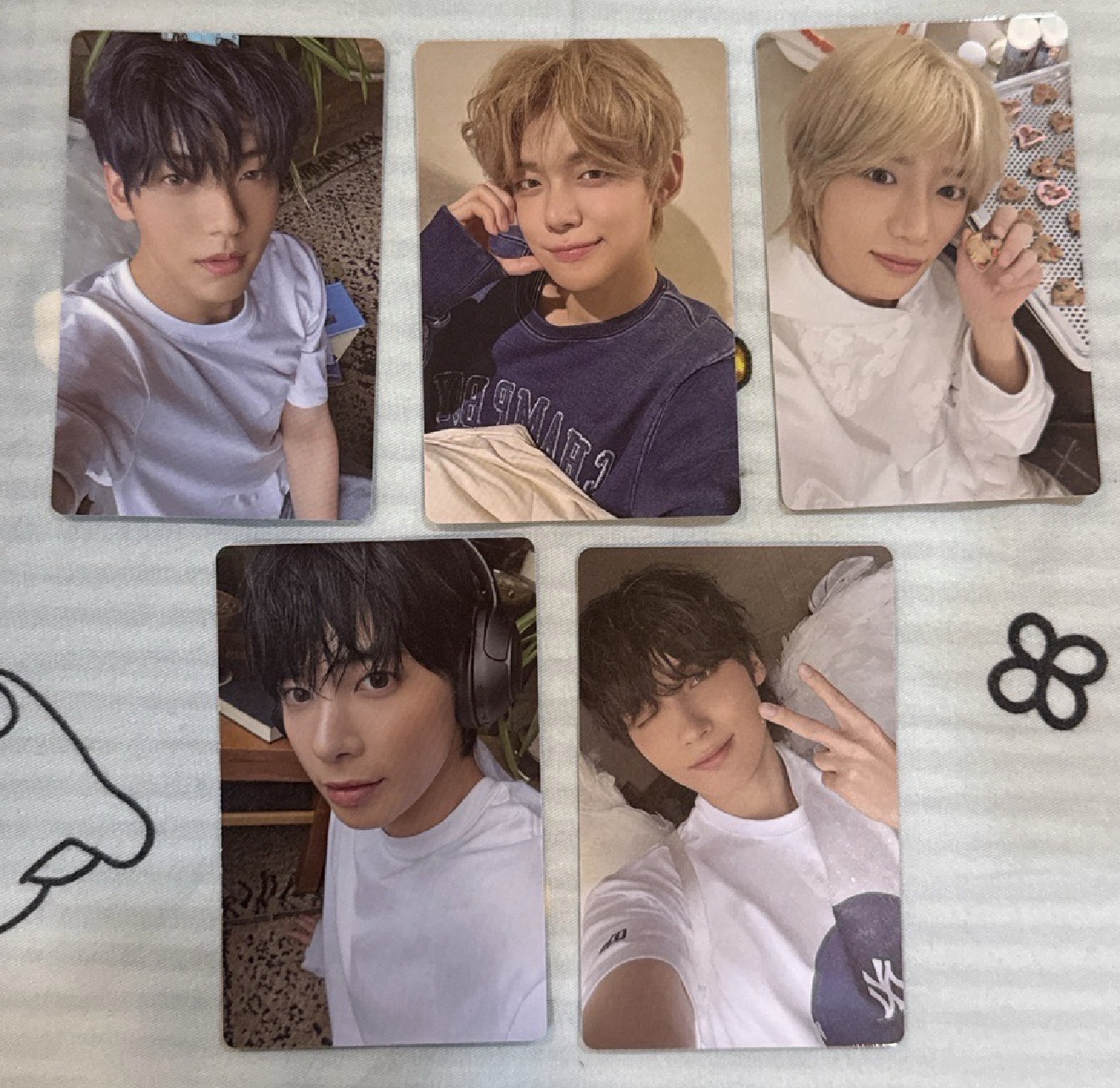 迷你7 merch 專卡一套