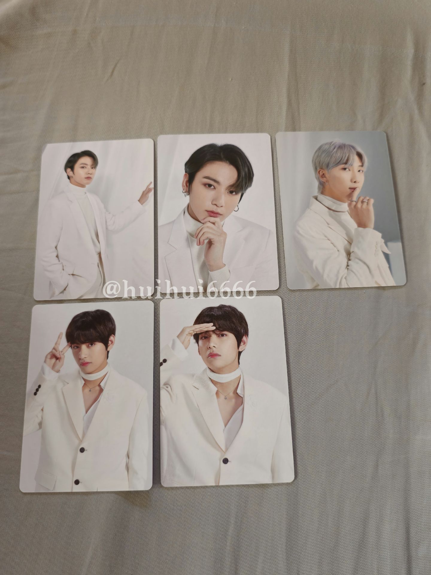 BTS BBC 演唱會隨機卡