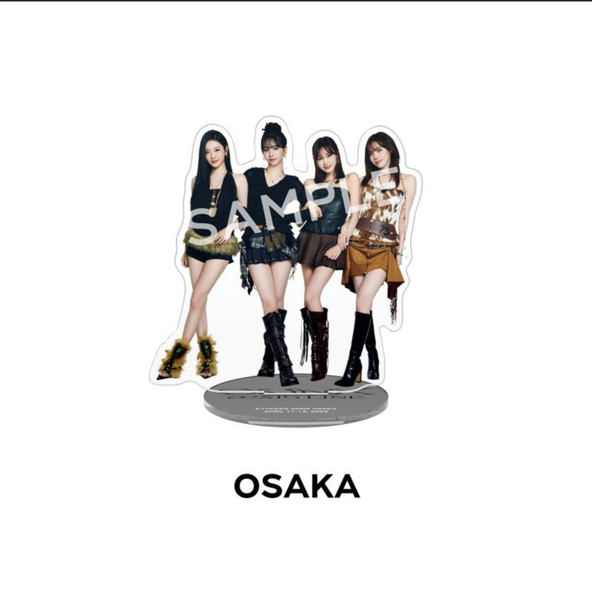 aespa 三巡 日本特別場 大阪巨蛋場壓克力牌