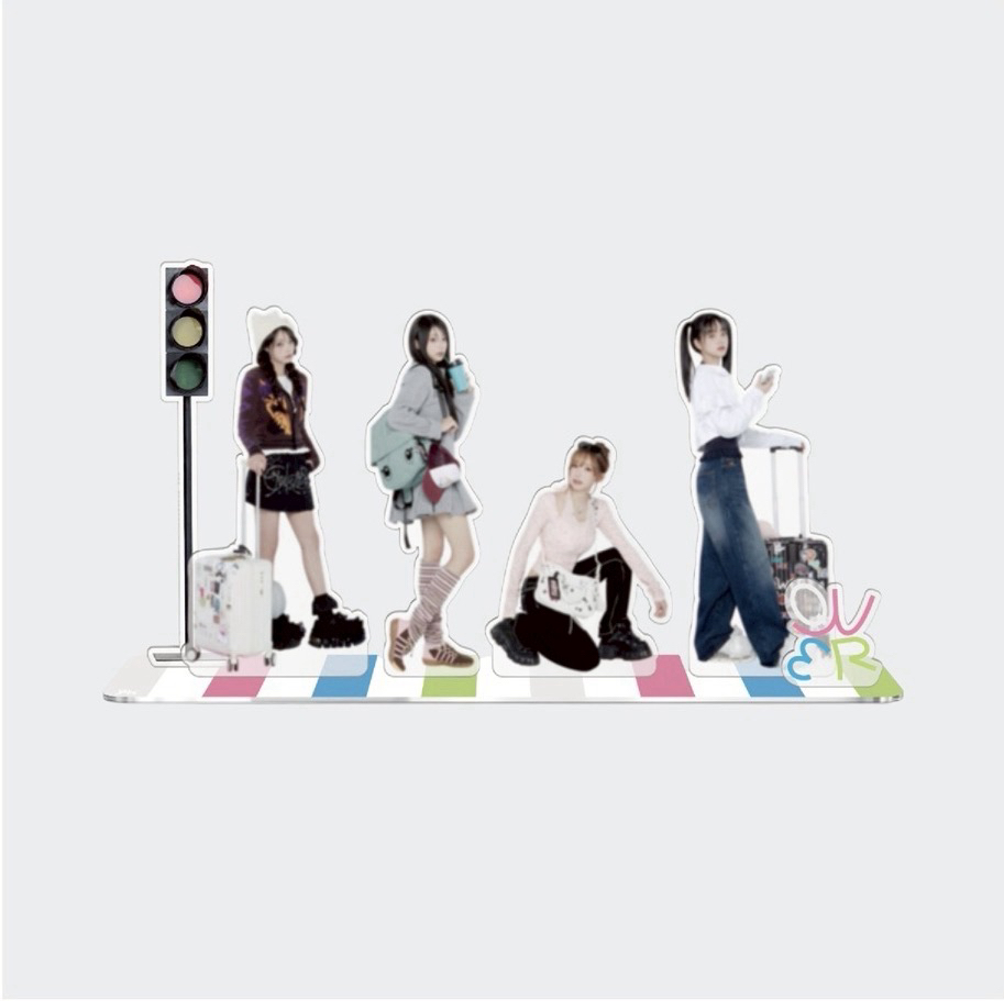 QWER 安可場周 立牌 現貨